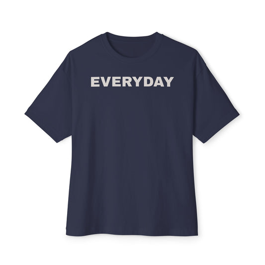 Everyday Boxy Tee -Unisex Oversized T‑Shirt