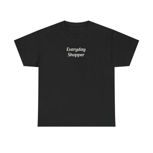 Everyday Shopper T‑Shirt — Minimalist Casual Tee for Retail Lovers