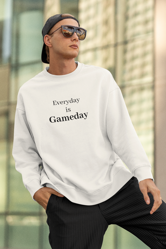 Gameday Crewneck Sweatshirt — Everyday Is Gameday Cozy Pullover