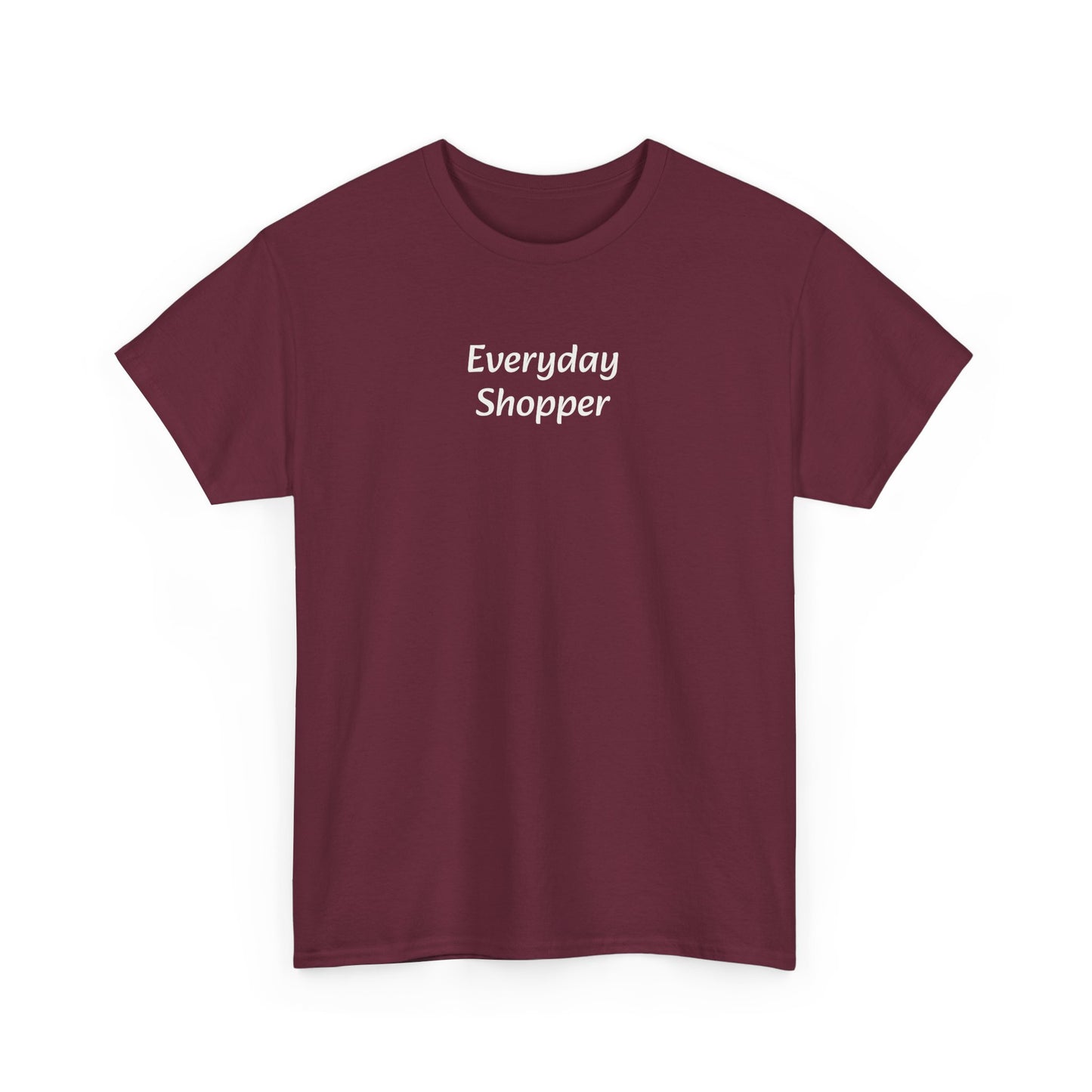 Everyday Shopper T‑Shirt — Minimalist Casual Tee for Retail Lovers