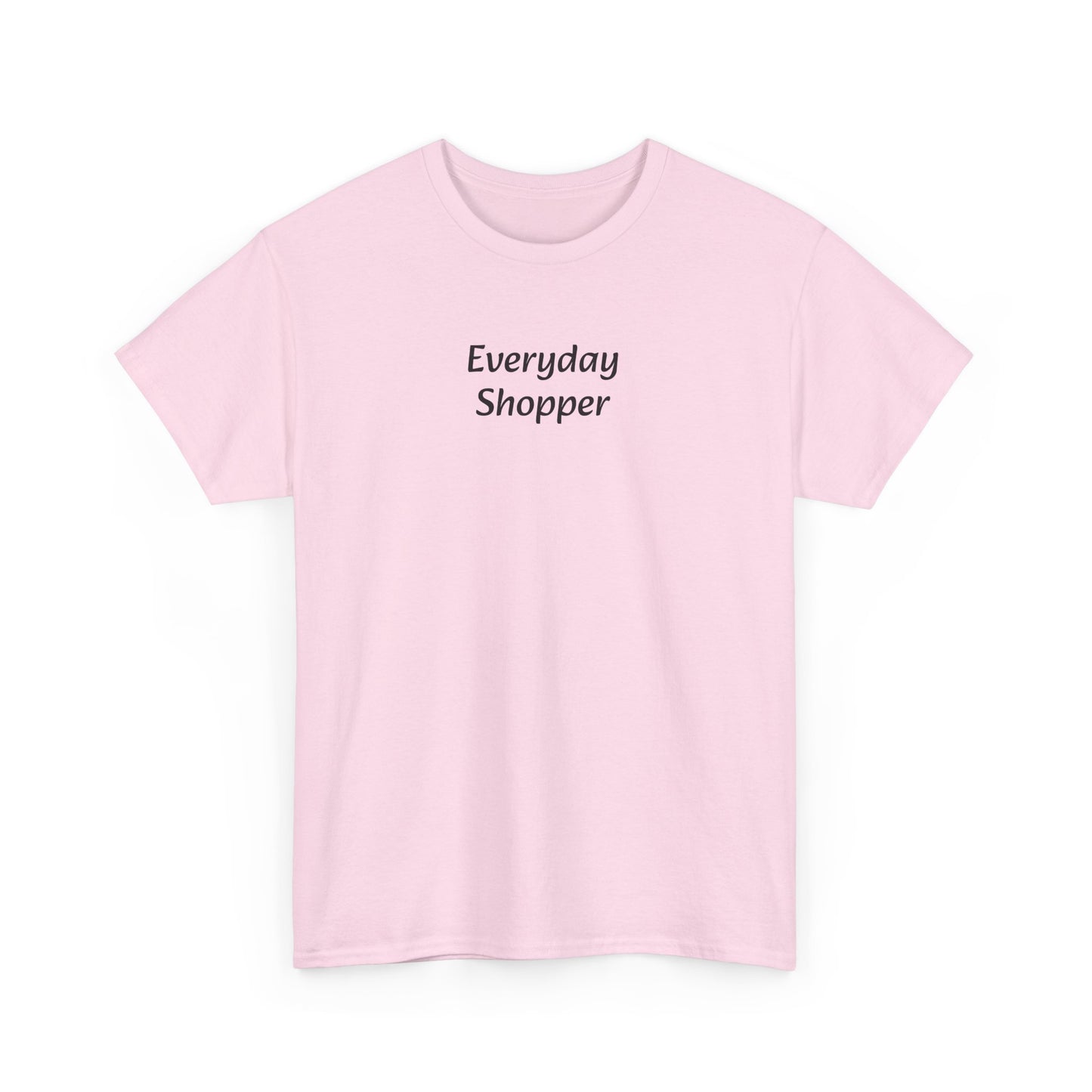 Everyday Shopper T‑Shirt — Minimalist Casual Tee for Retail Lovers