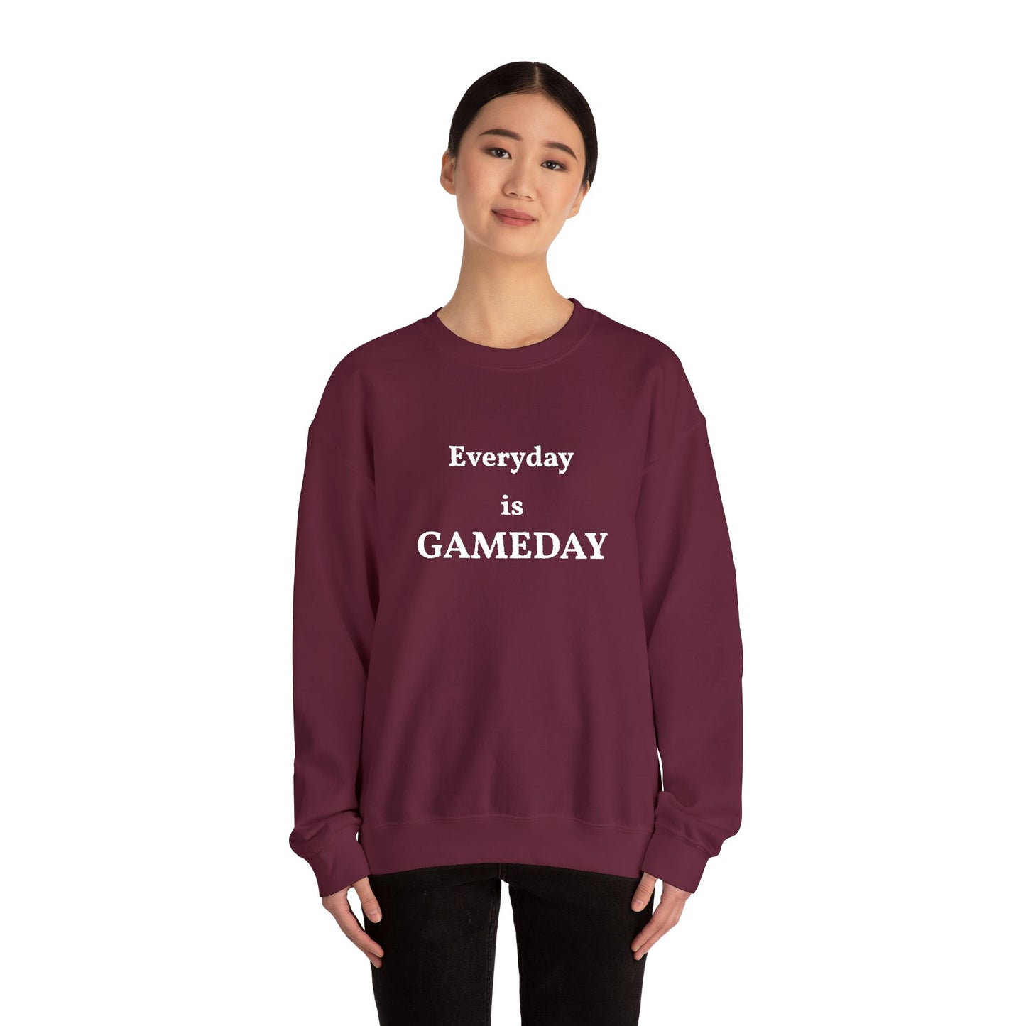 Unisex Heavy Blend Everyday is GameDay Crewneck Sweatshirt
