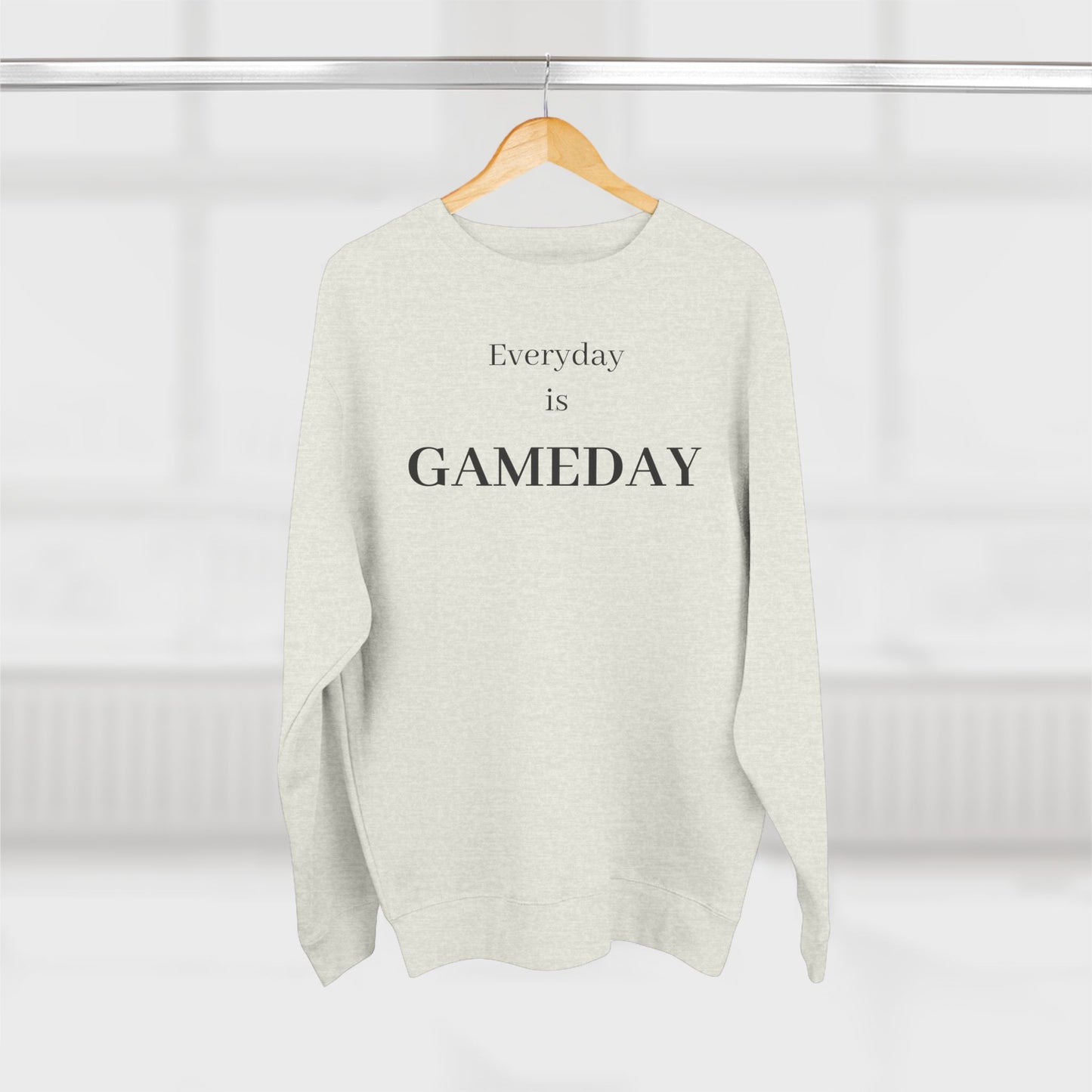 Everyday Is Gameday Crewneck Sweatshirt — Casual Sports Fan Pullover