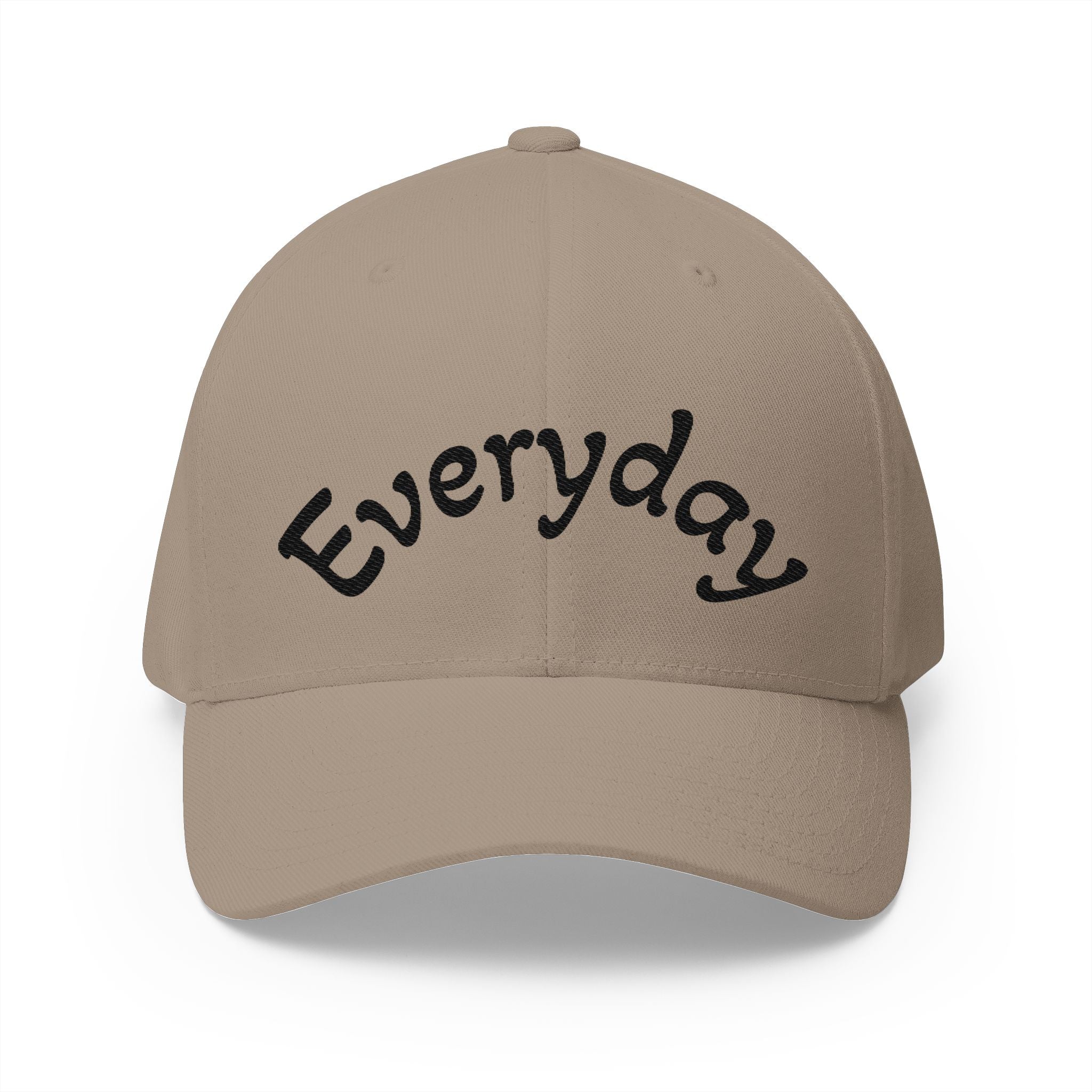 Everyday Embroidered Cap — Classic Curved-Brim Hat