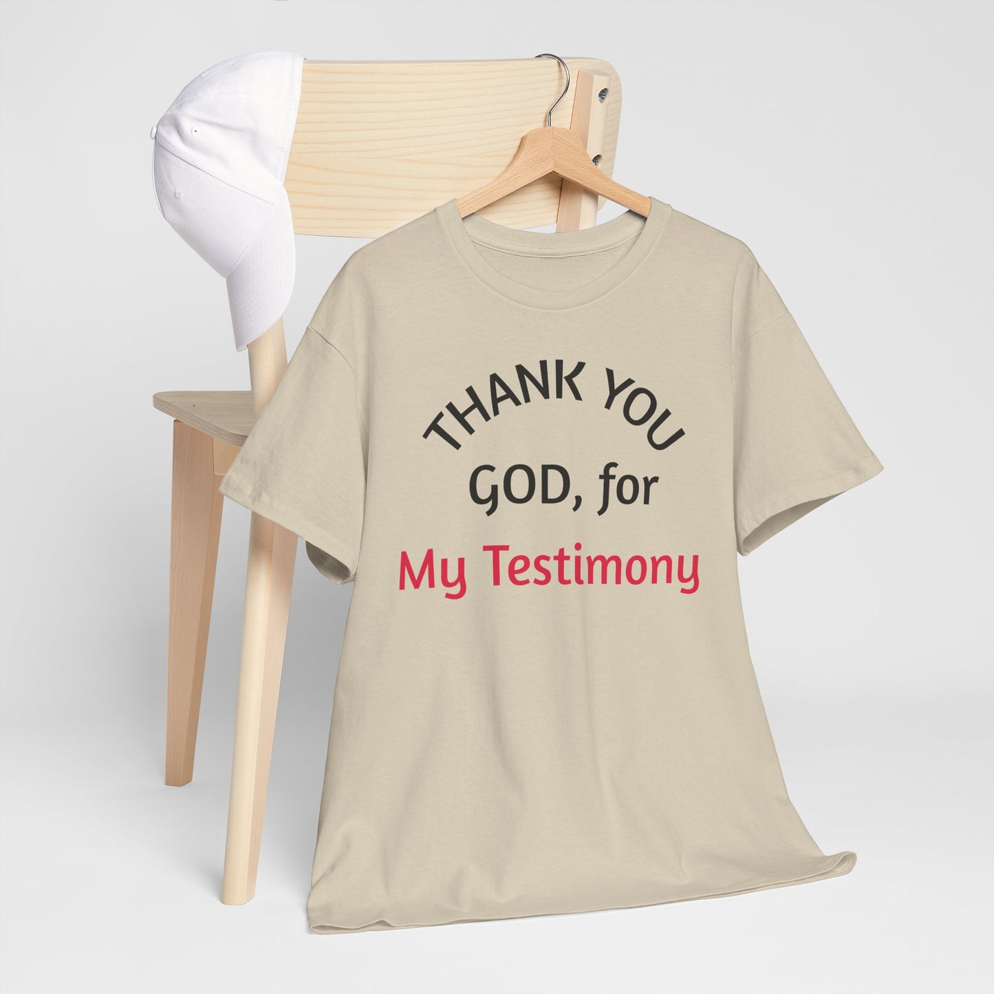 Thank You God for My Testimony T-Shirt