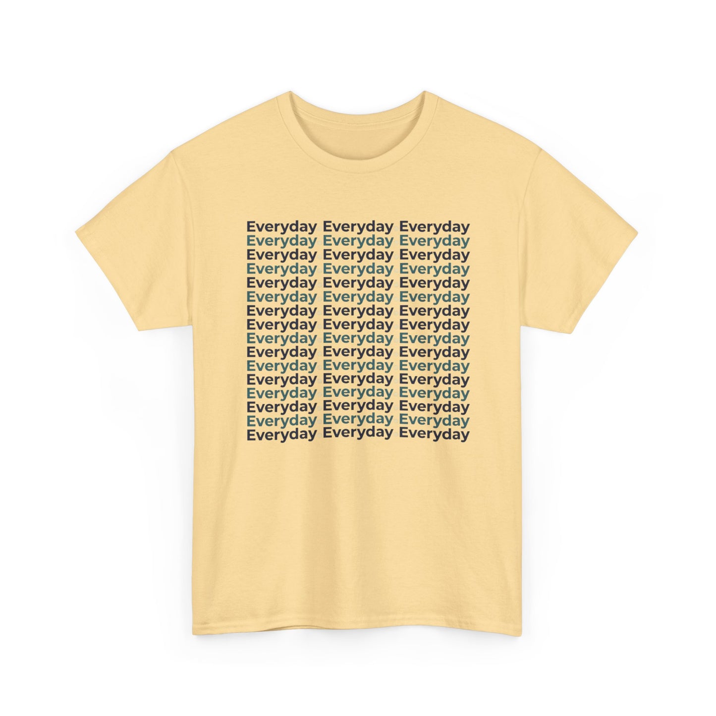 Everyday RepeatedTee — Minimalist Graphic Shirt
