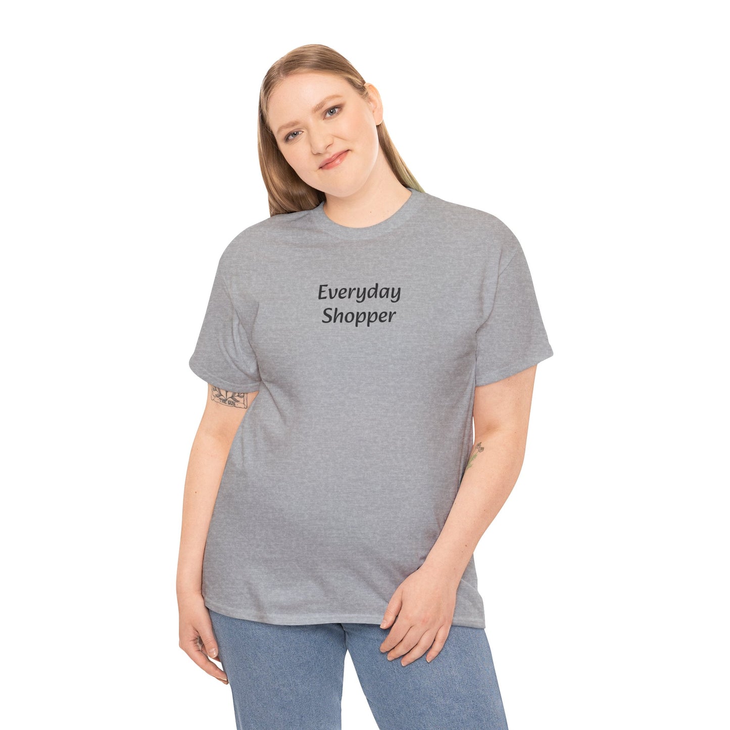 Everyday Shopper T‑Shirt — Minimalist Casual Tee for Retail Lovers