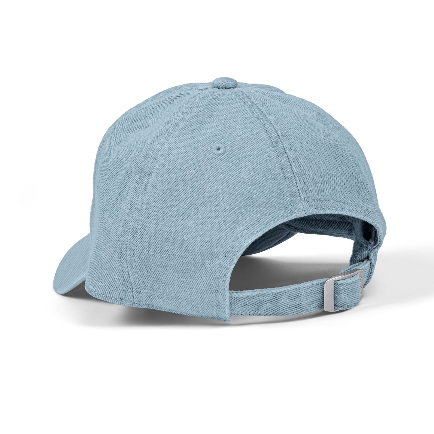 Custom Embroidered Text Denim Hat | Light Blue Cap