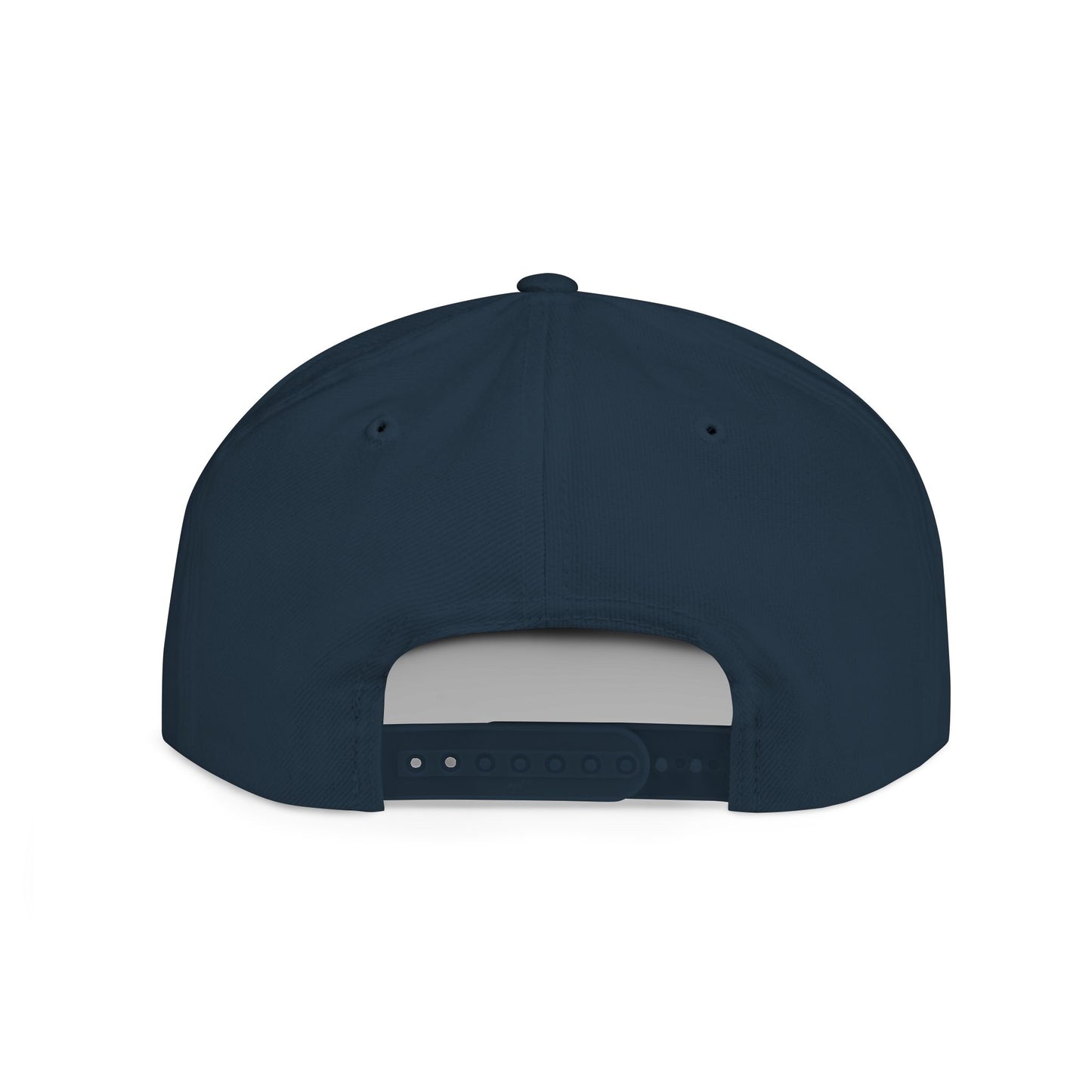 Everyday Girl Dad Snapback Hat — Flat Bill White Trucker Cap