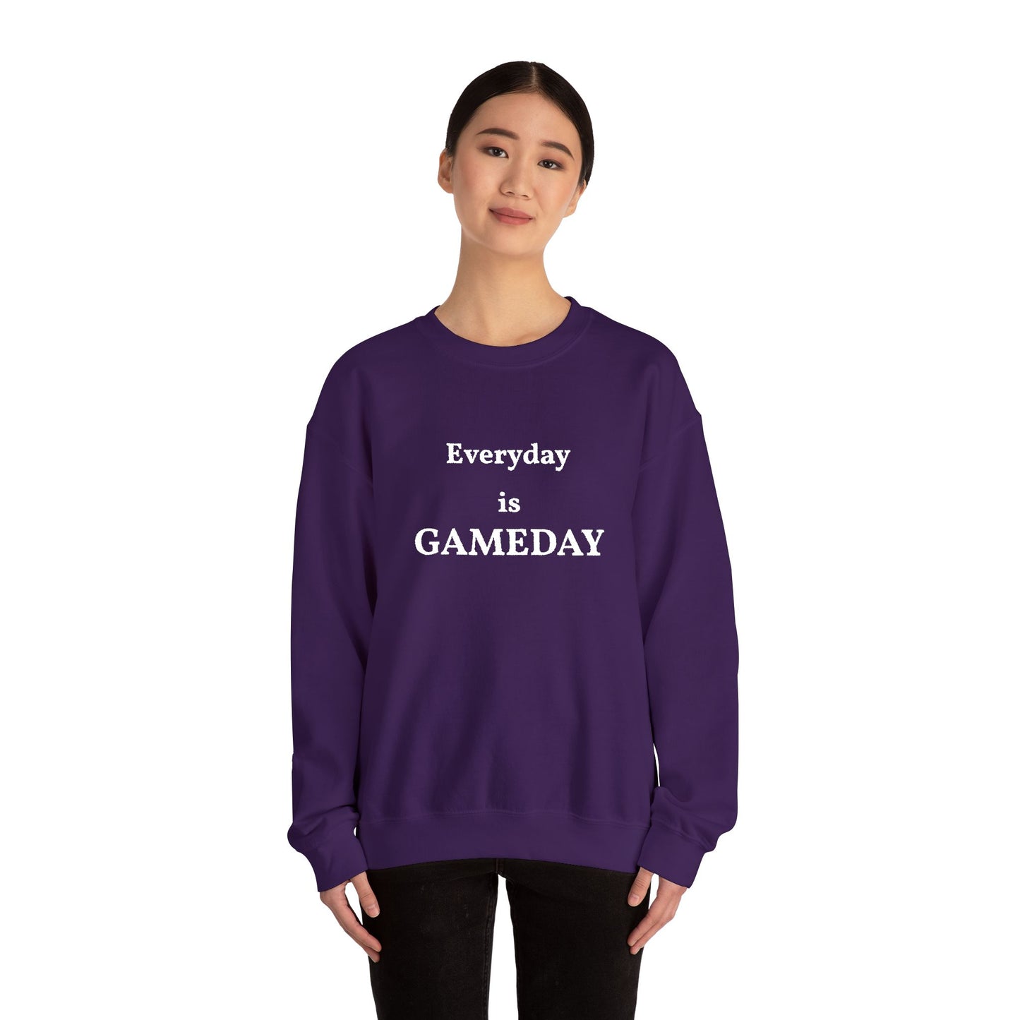 Unisex Heavy Blend Everyday is GameDay Crewneck Sweatshirt