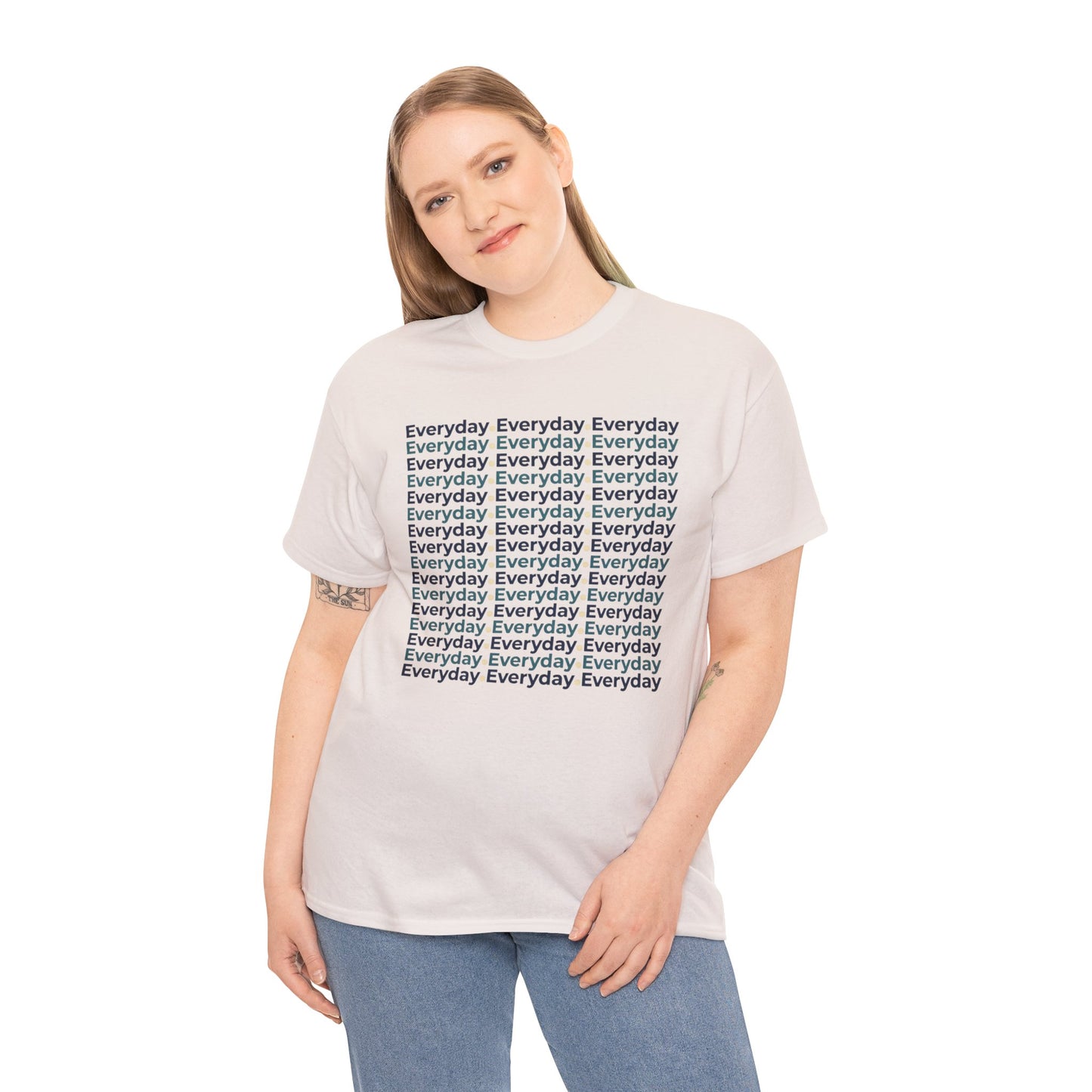 Everyday RepeatedTee — Minimalist Graphic Shirt