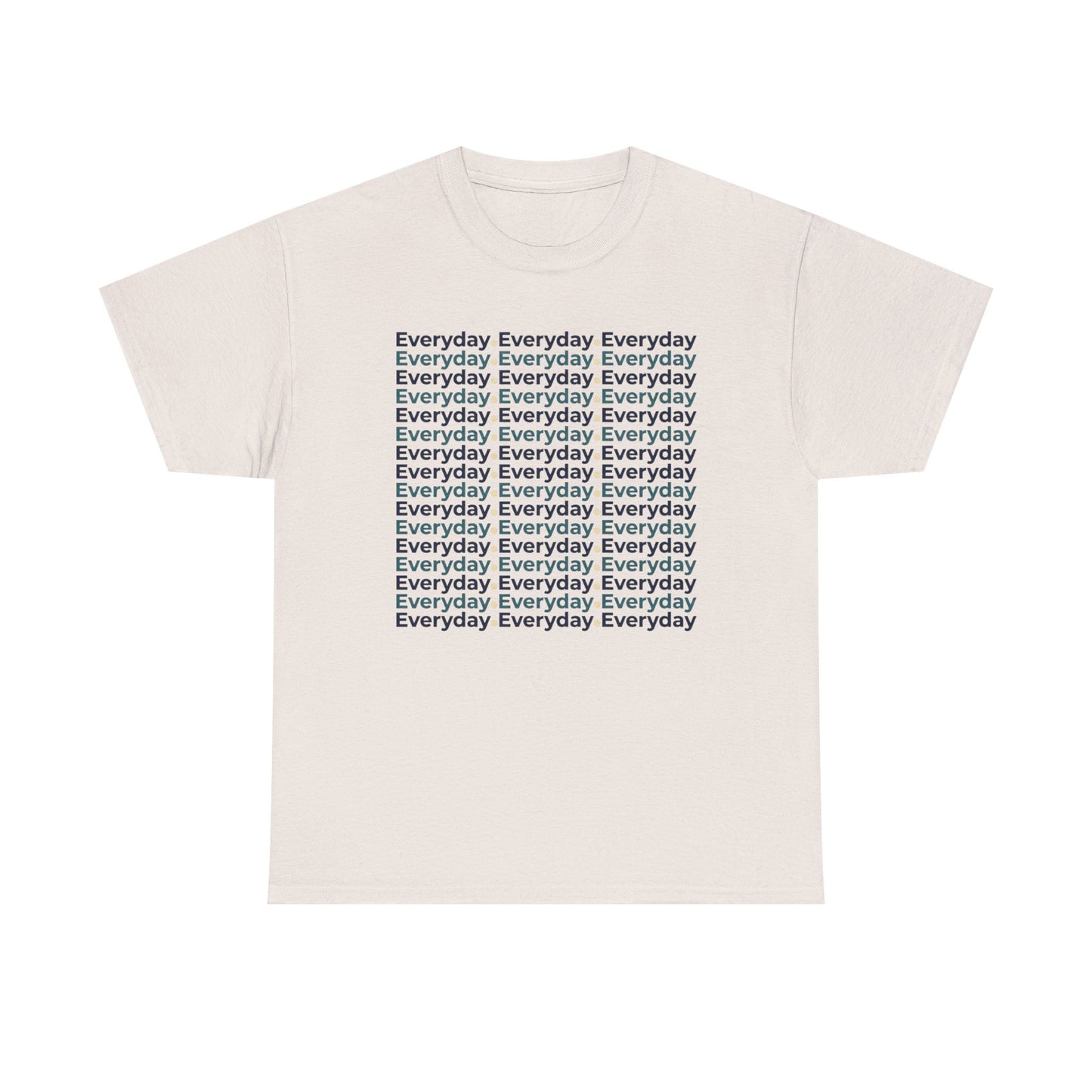 Everyday RepeatedTee — Minimalist Graphic Shirt