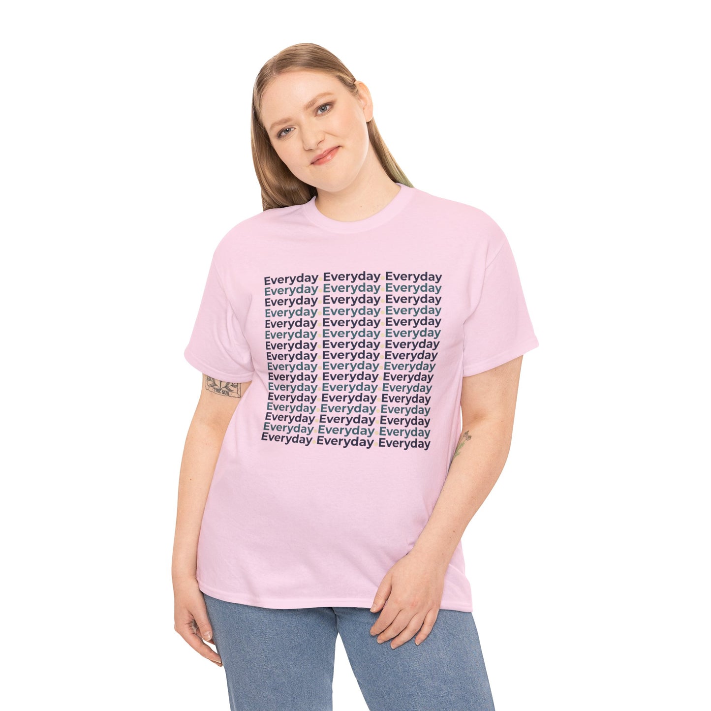 Everyday RepeatedTee — Minimalist Graphic Shirt
