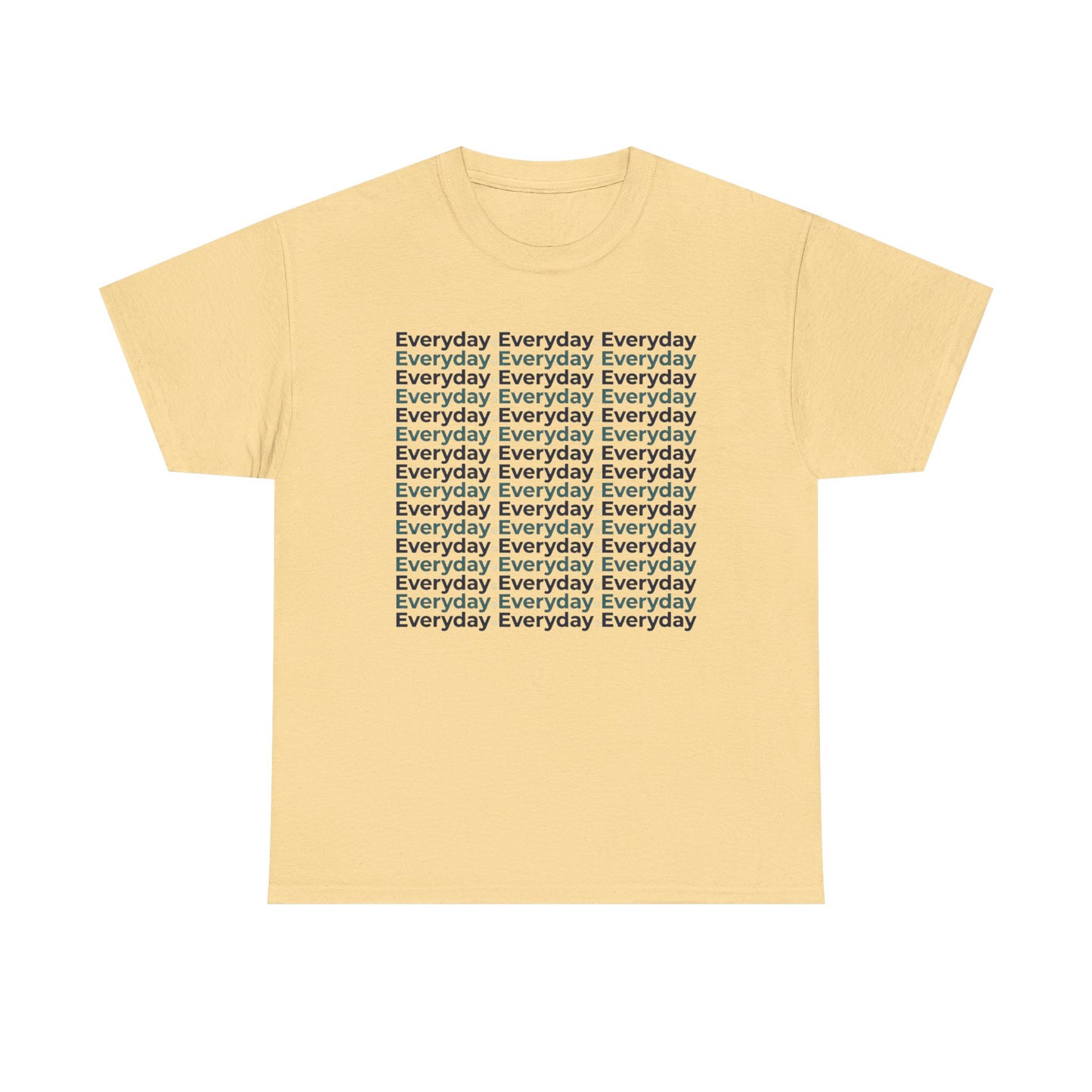 Everyday RepeatedTee — Minimalist Graphic Shirt