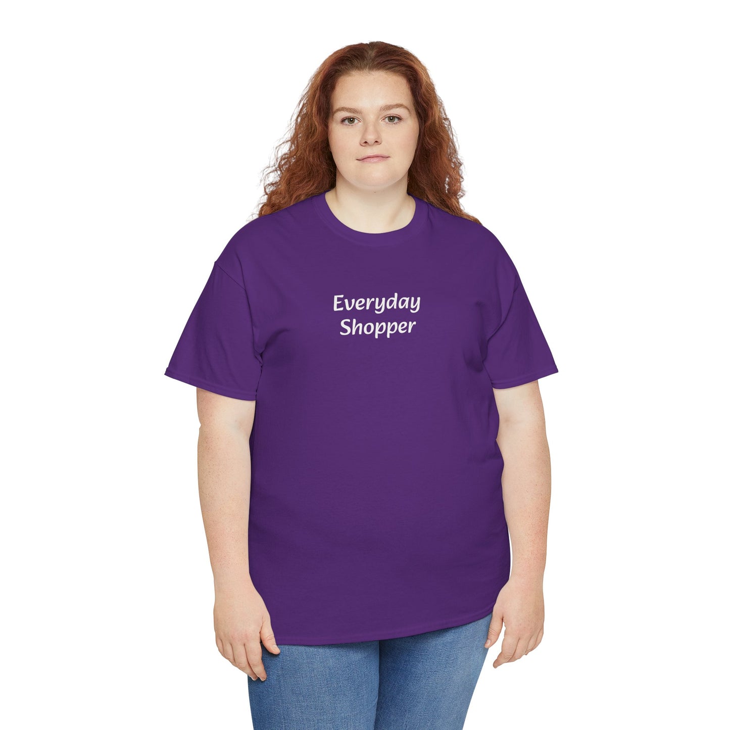 Everyday Shopper T‑Shirt — Minimalist Casual Tee for Retail Lovers