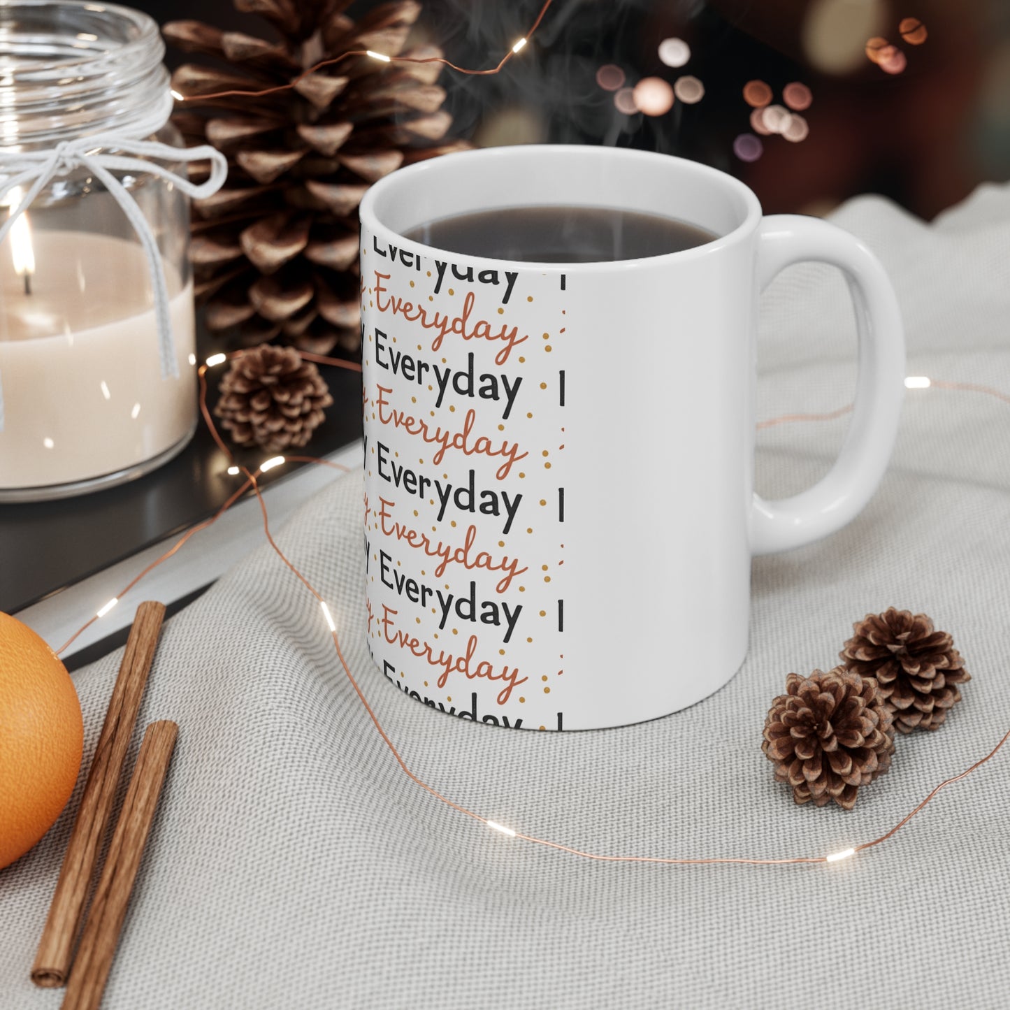 Everyday Pattern Mug | Ceramic Coffee Cup