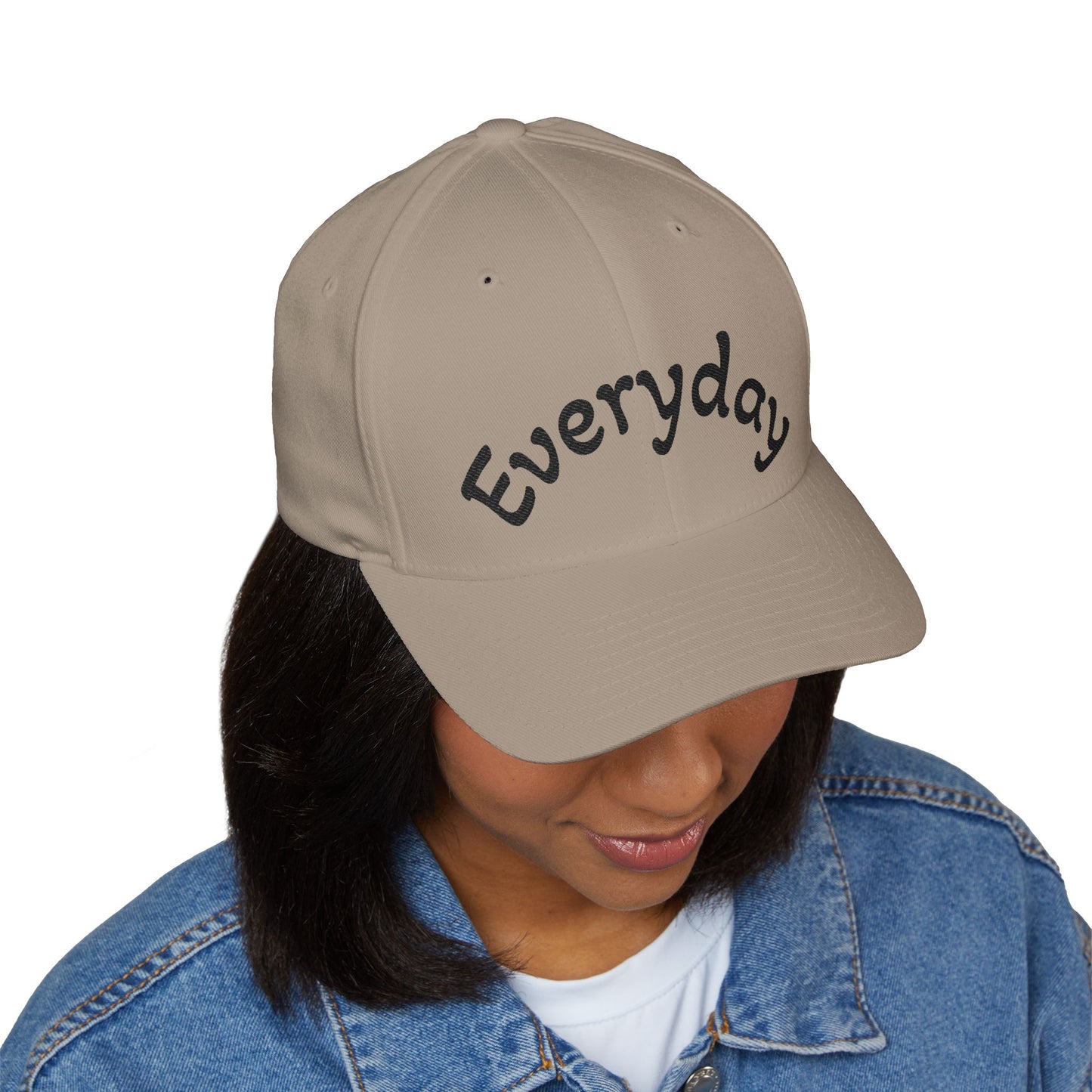 Everyday Embroidered Cap — Classic Curved-Brim Hat
