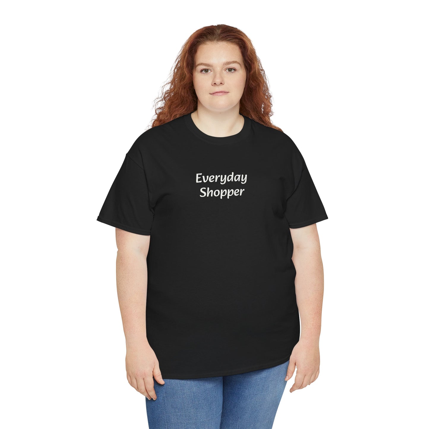 Everyday Shopper T‑Shirt — Minimalist Casual Tee for Retail Lovers