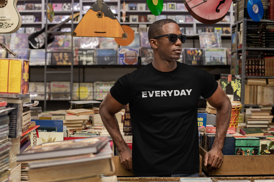 Everyday Boxy Tee -Unisex Oversized T‑Shirt