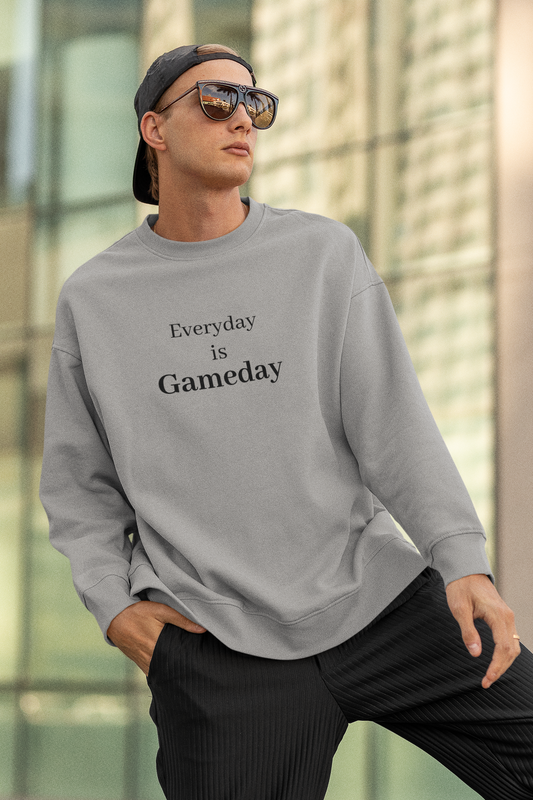 Gameday Crewneck Sweatshirt — Everyday Is Gameday Cozy Pullover