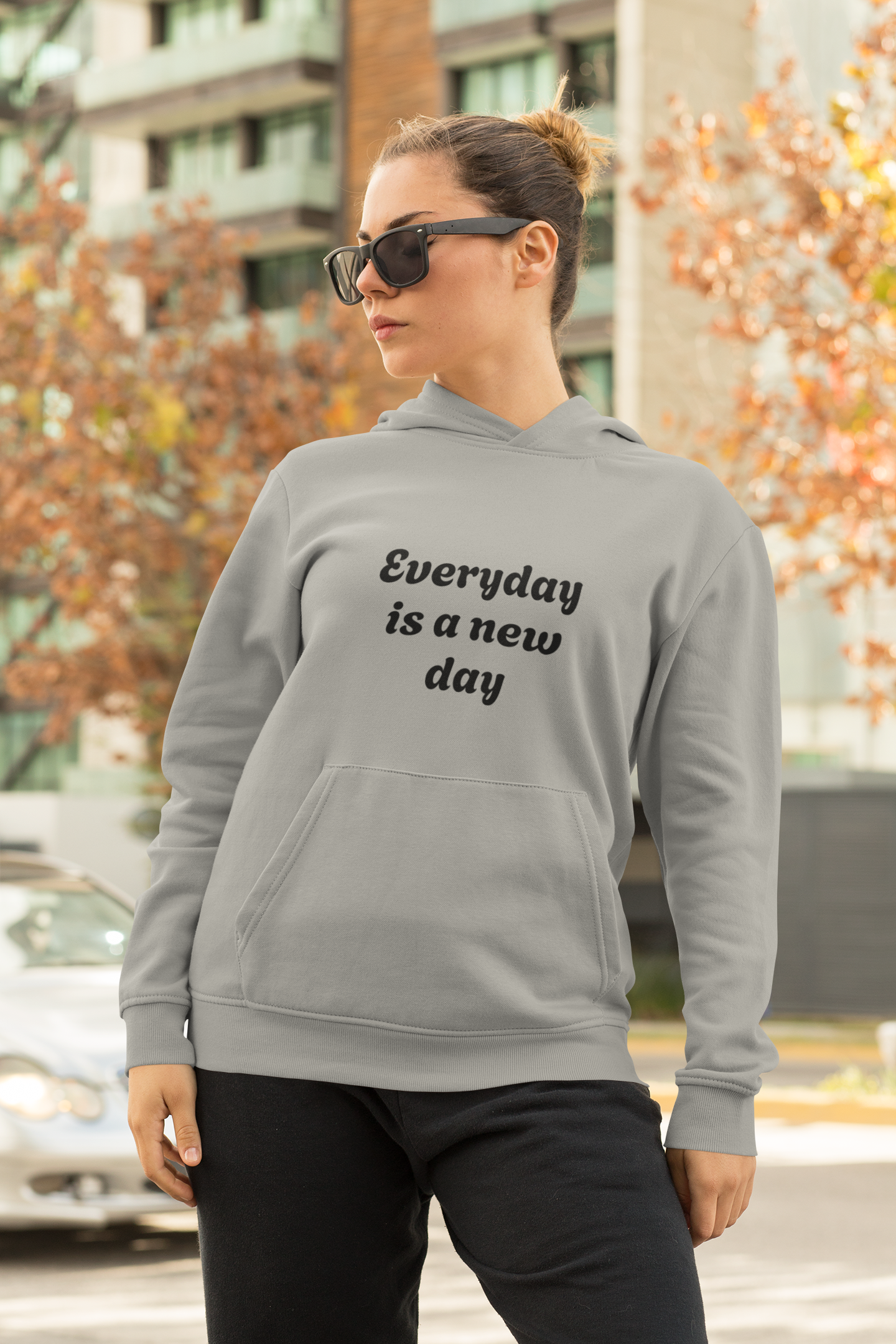 Everyday Is A New Day Hoodie — Inspirational Casual Pullover