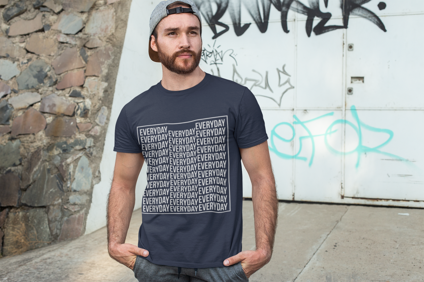 Everyday RepeatedTee — Minimalist Graphic Shirt