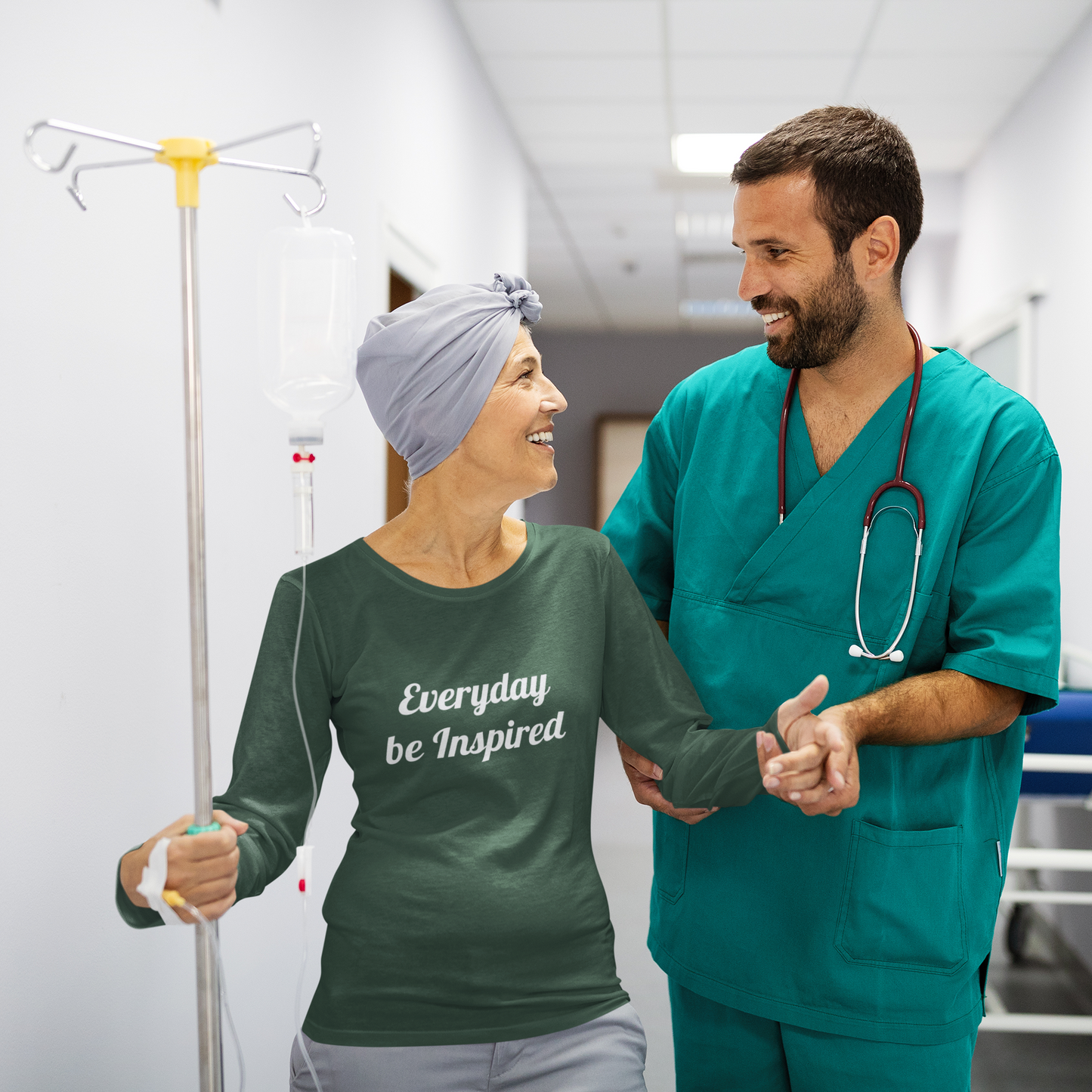Everyday Be Inspired Long Sleeve Tee