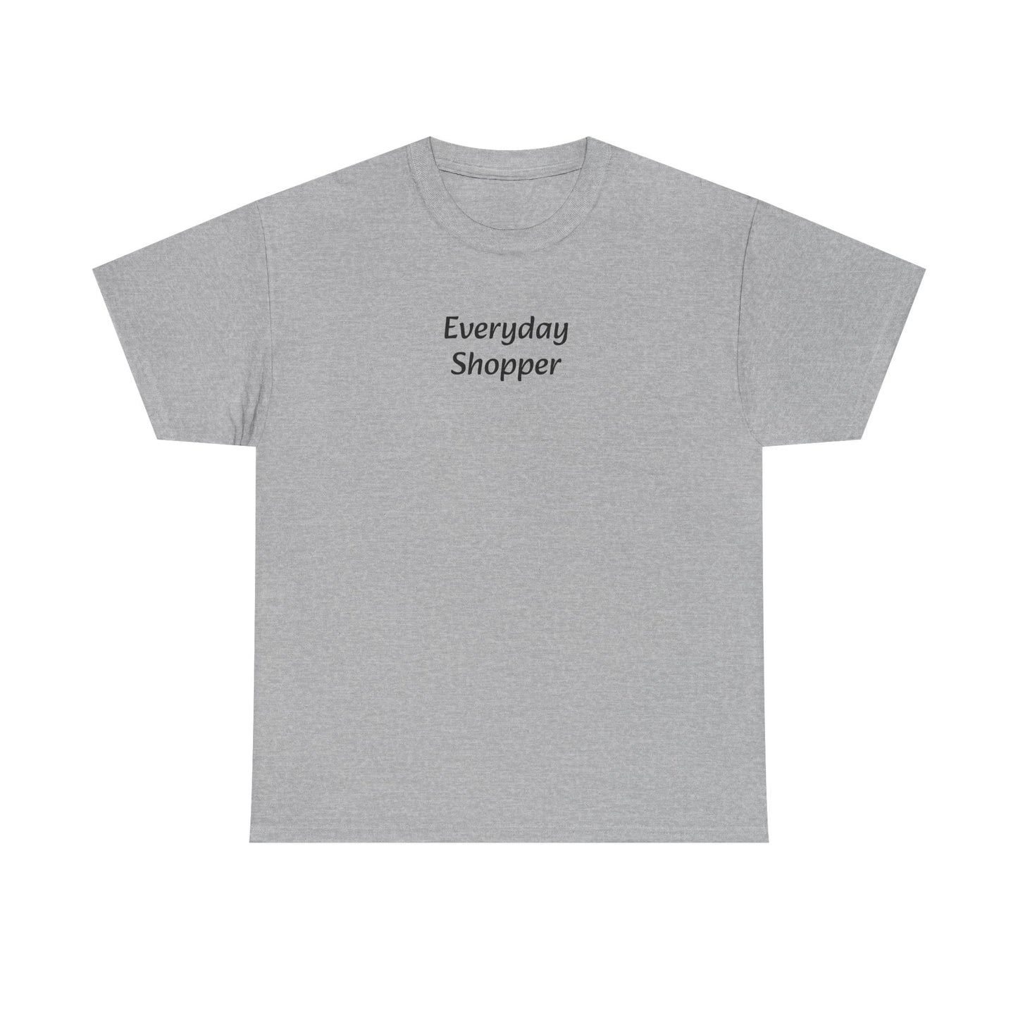 Everyday Shopper T‑Shirt — Minimalist Casual Tee for Retail Lovers