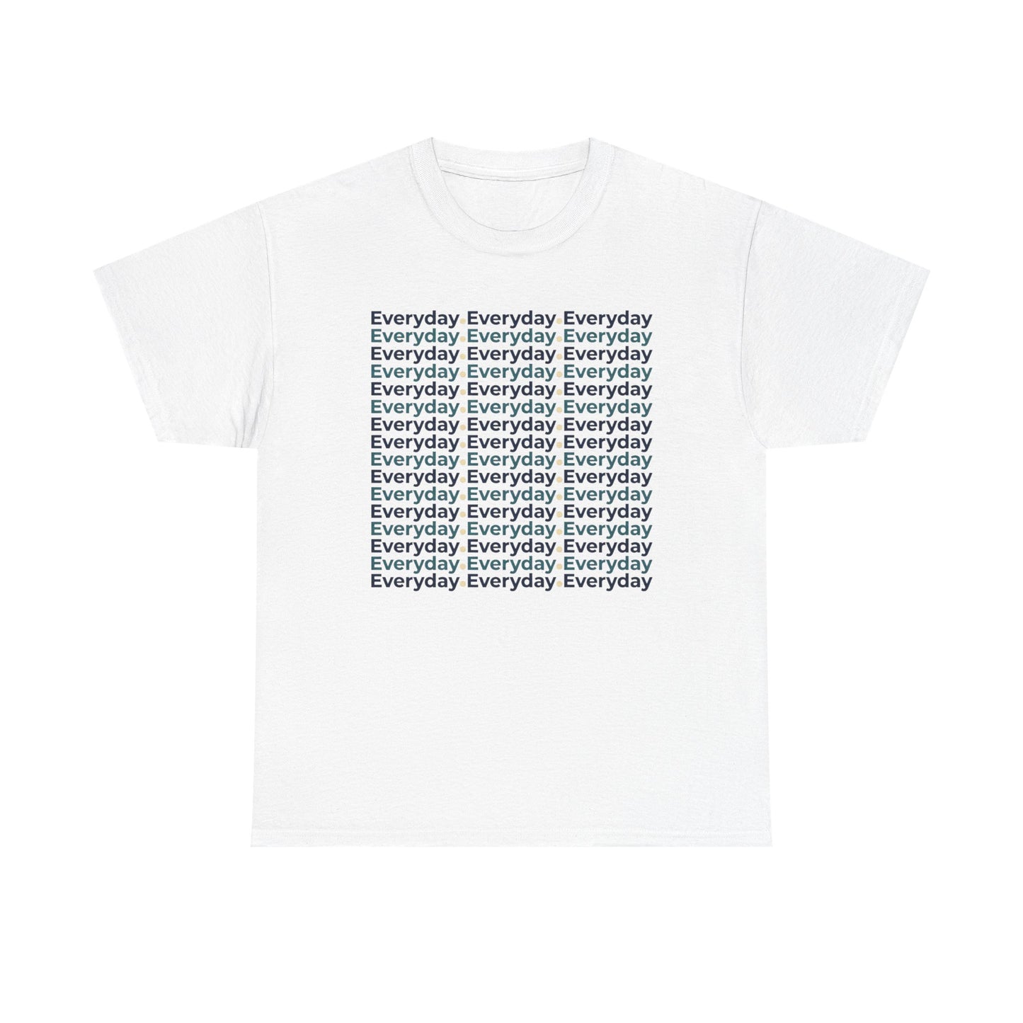 Everyday RepeatedTee — Minimalist Graphic Shirt