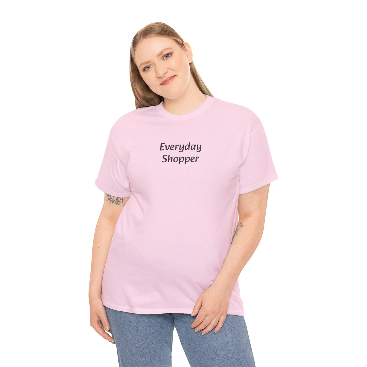 Everyday Shopper T‑Shirt — Minimalist Casual Tee for Retail Lovers
