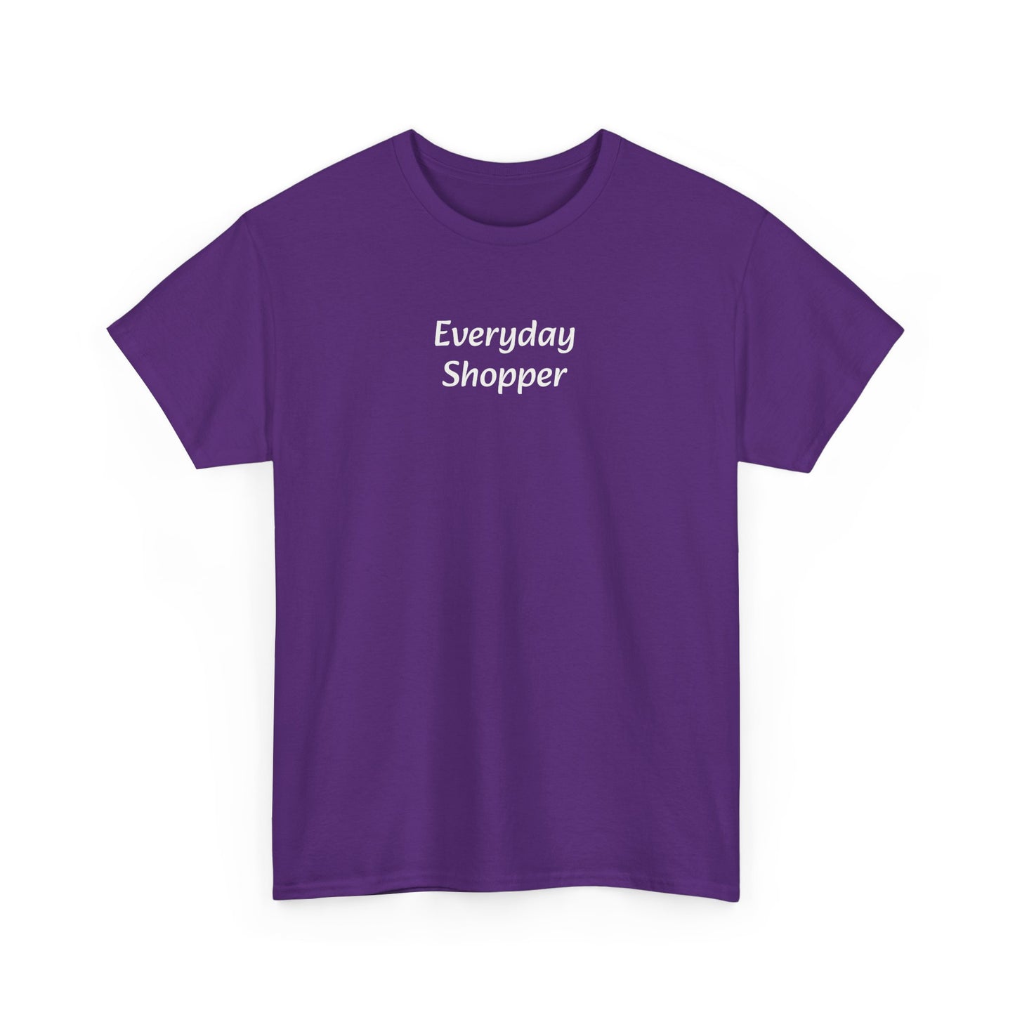 Everyday Shopper T‑Shirt — Minimalist Casual Tee for Retail Lovers