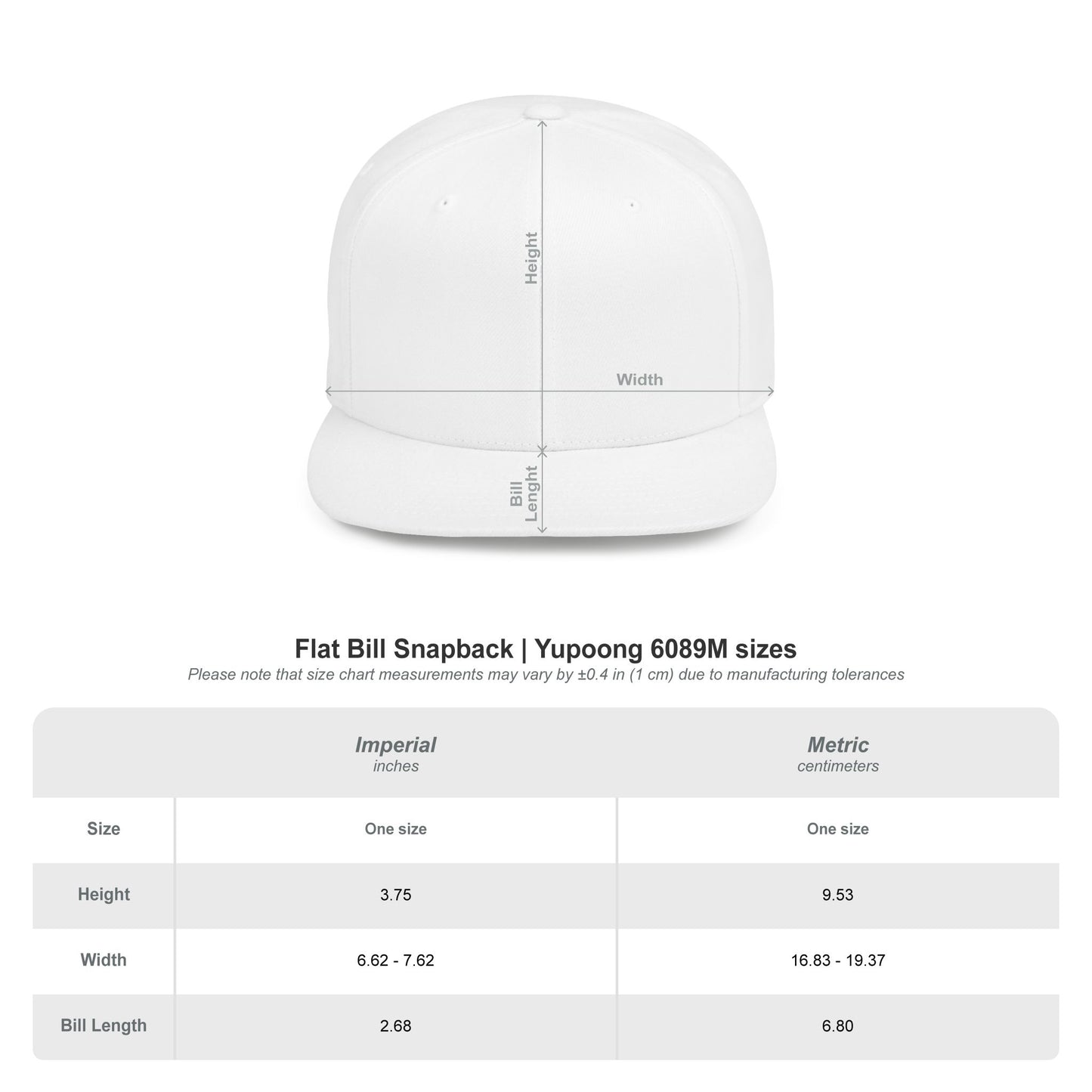 Everyday Girl Dad Snapback Hat — Flat Bill White Trucker Cap