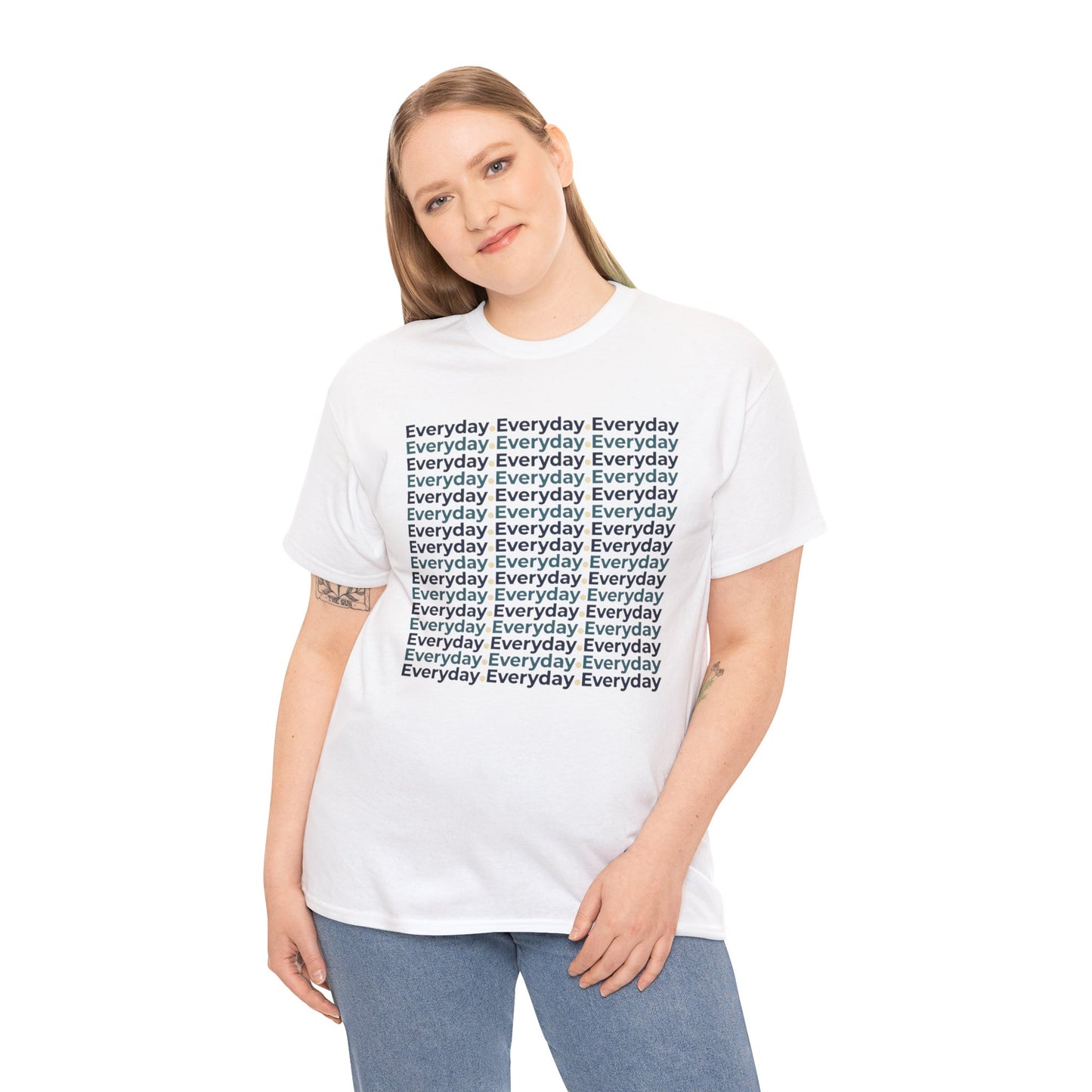 Everyday RepeatedTee — Minimalist Graphic Shirt