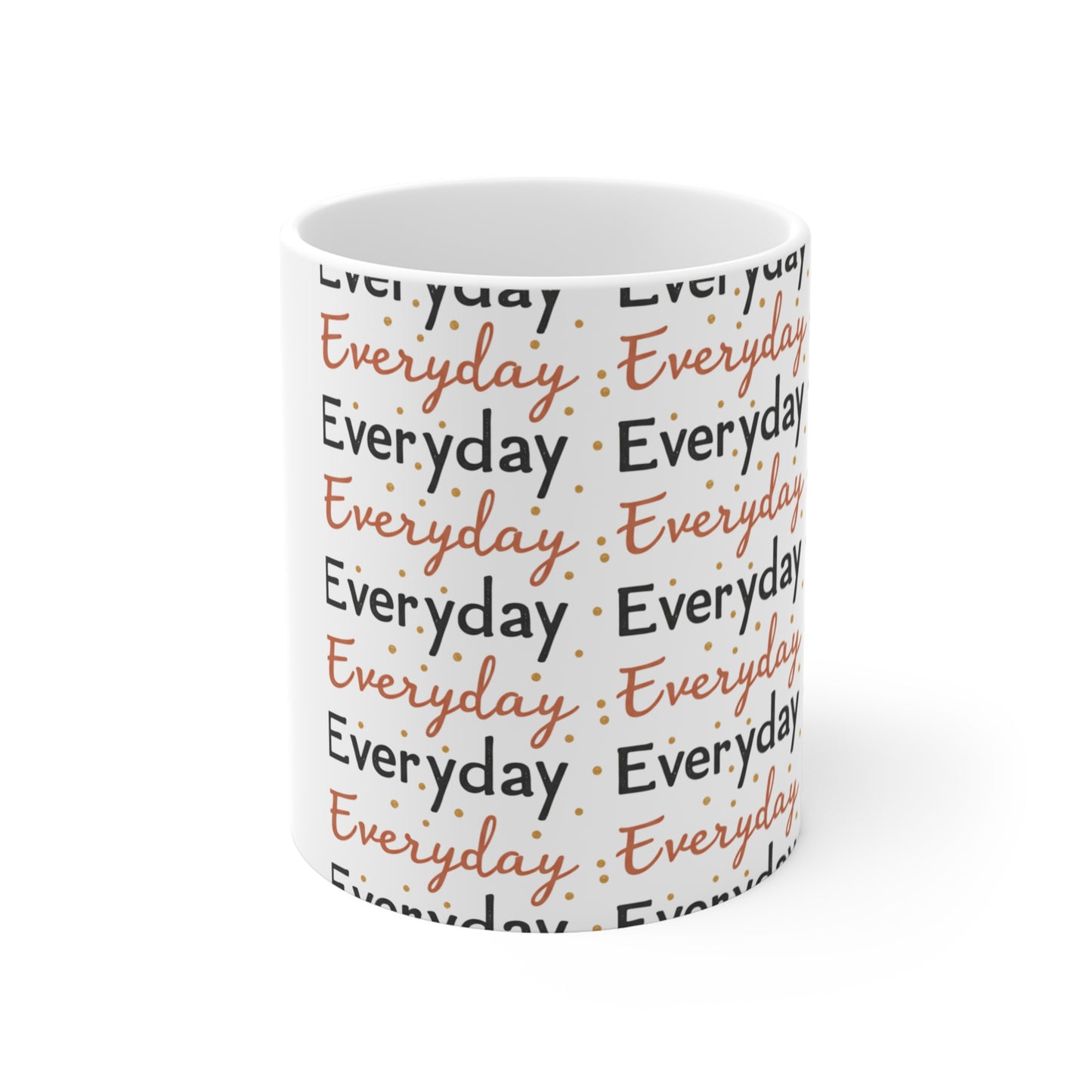 Everyday Pattern Mug | Ceramic Coffee Cup