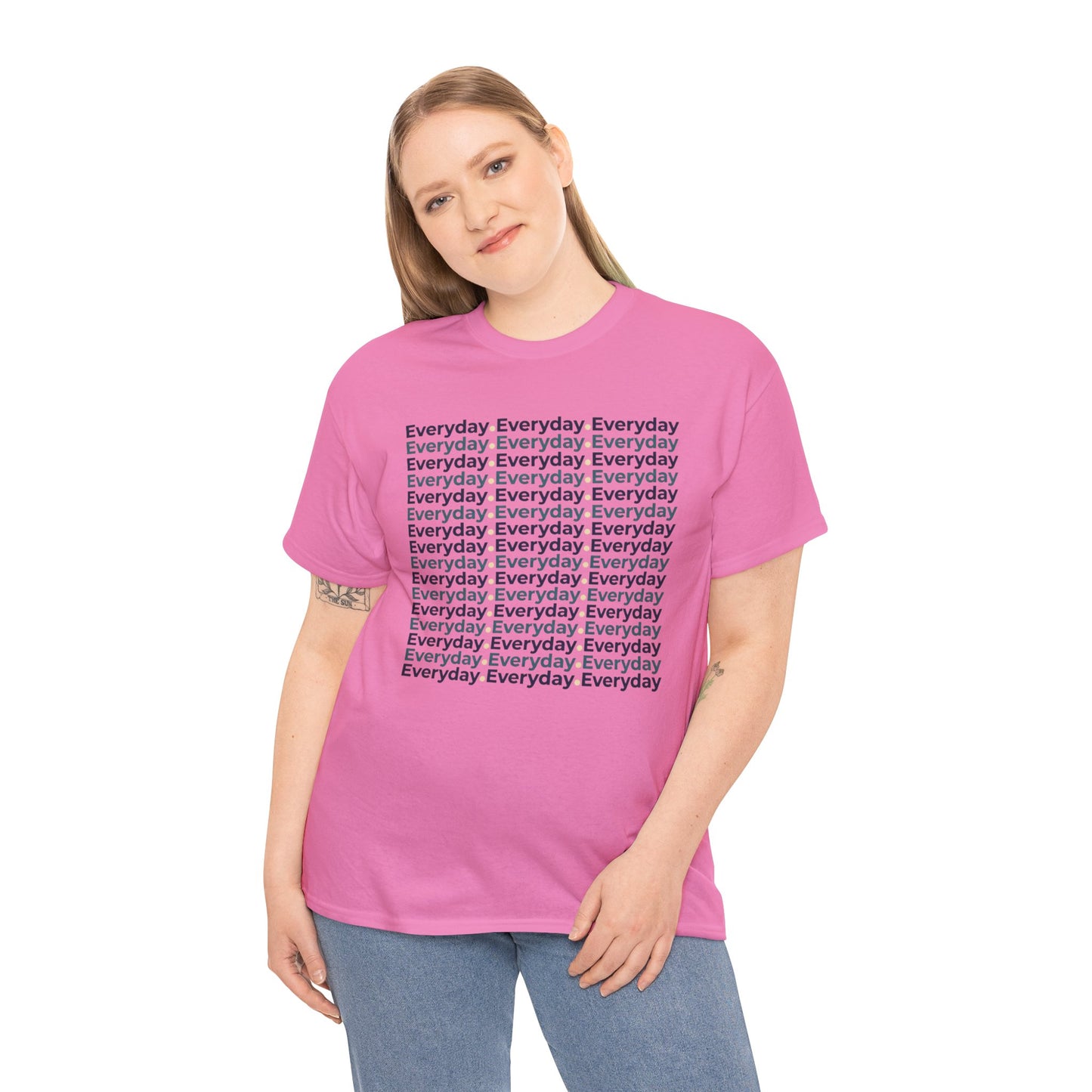 Everyday RepeatedTee — Minimalist Graphic Shirt