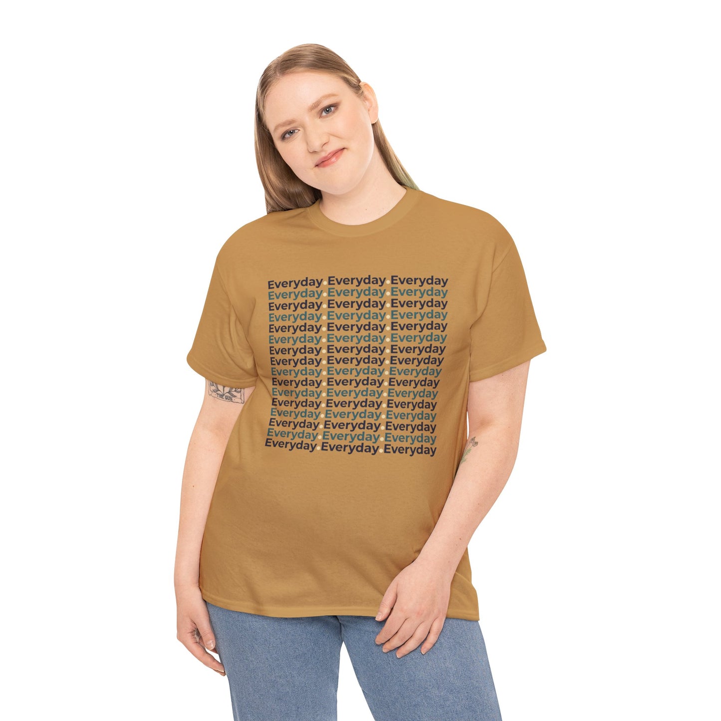 Everyday RepeatedTee — Minimalist Graphic Shirt