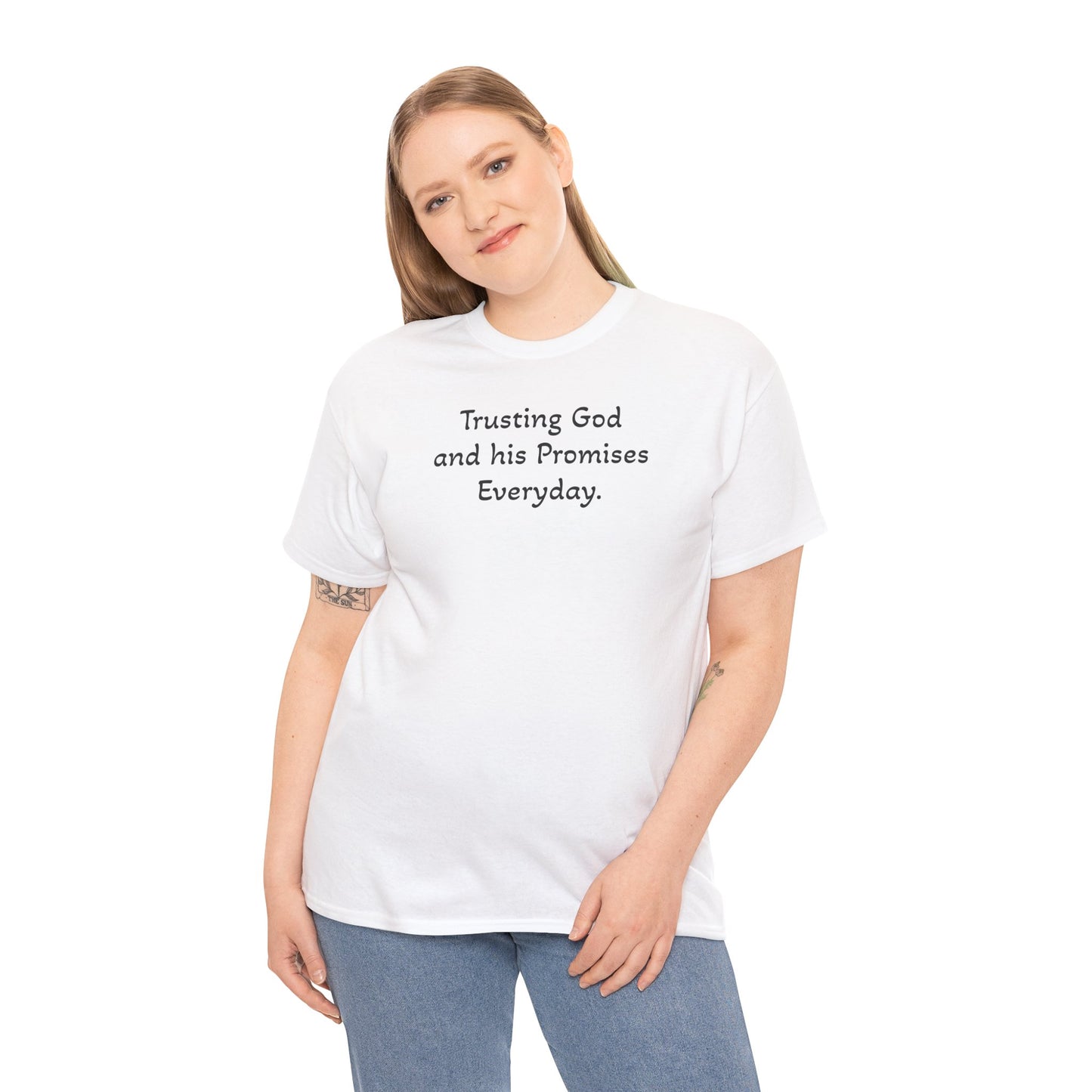 Faith T‑Shirt — "Trusting God and His Promises Everyday" Christian Tee