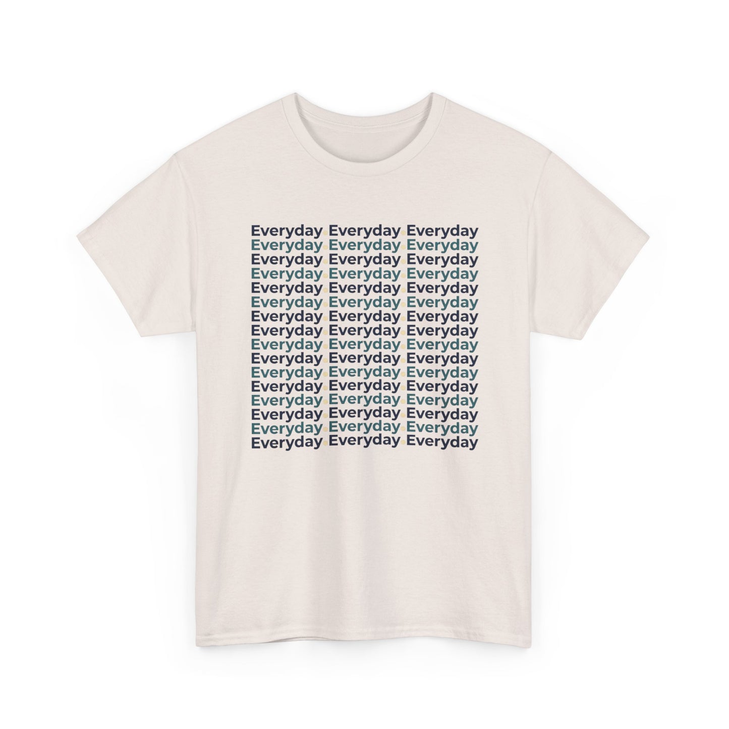 Everyday RepeatedTee — Minimalist Graphic Shirt