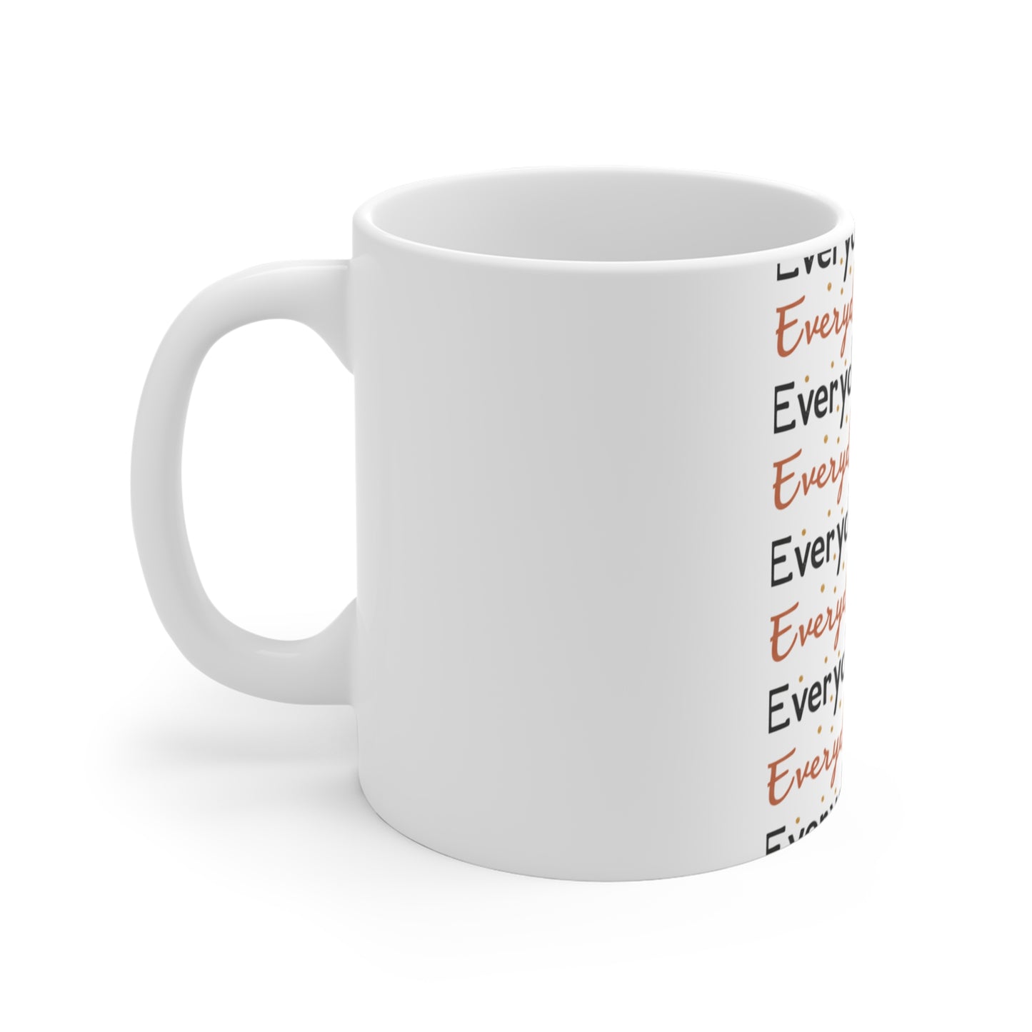 Everyday Pattern Mug | Ceramic Coffee Cup