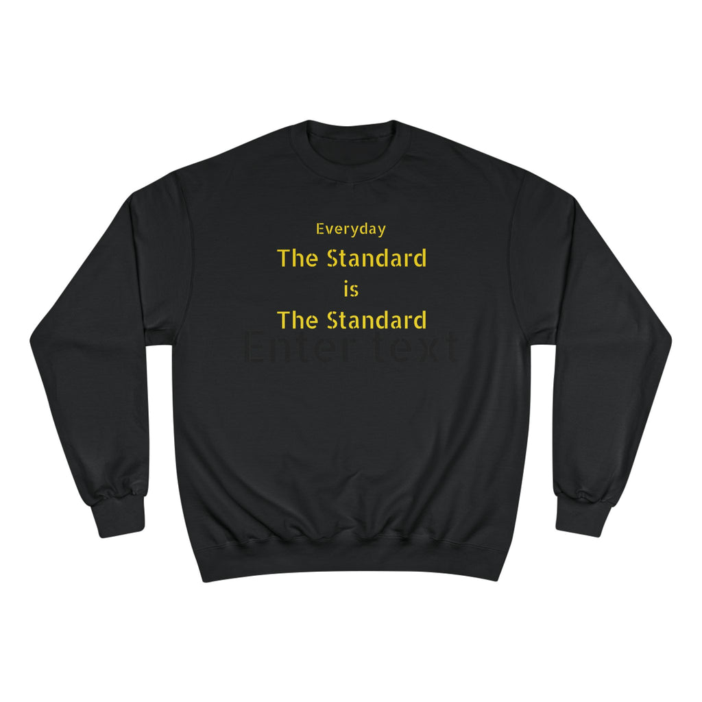 Everyday 'The Standard' Graphic Sweatshirt — Minimalist Champion Crewneck