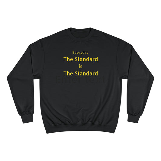 Everyday 'The Standard' Graphic Sweatshirt — Minimalist Champion Crewneck