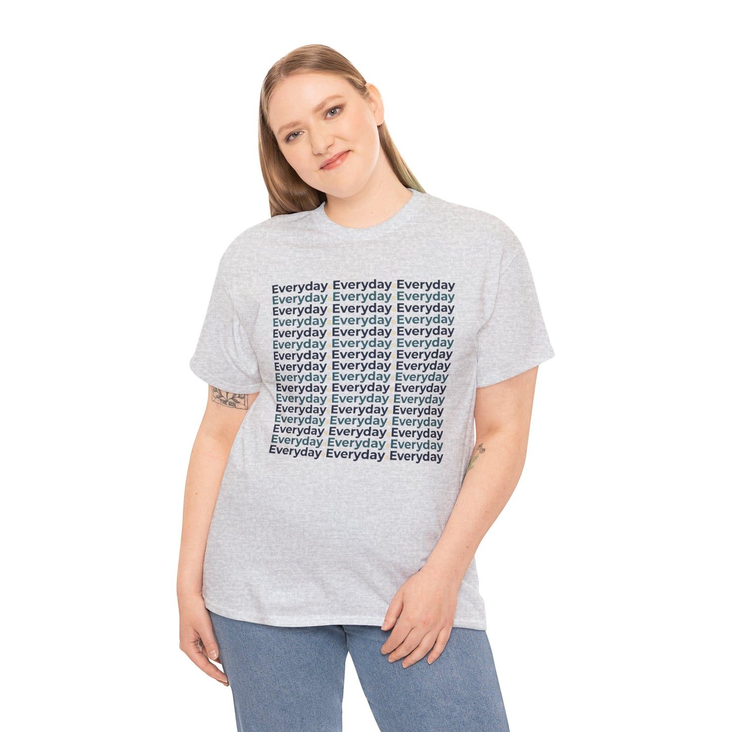 Everyday RepeatedTee — Minimalist Graphic Shirt