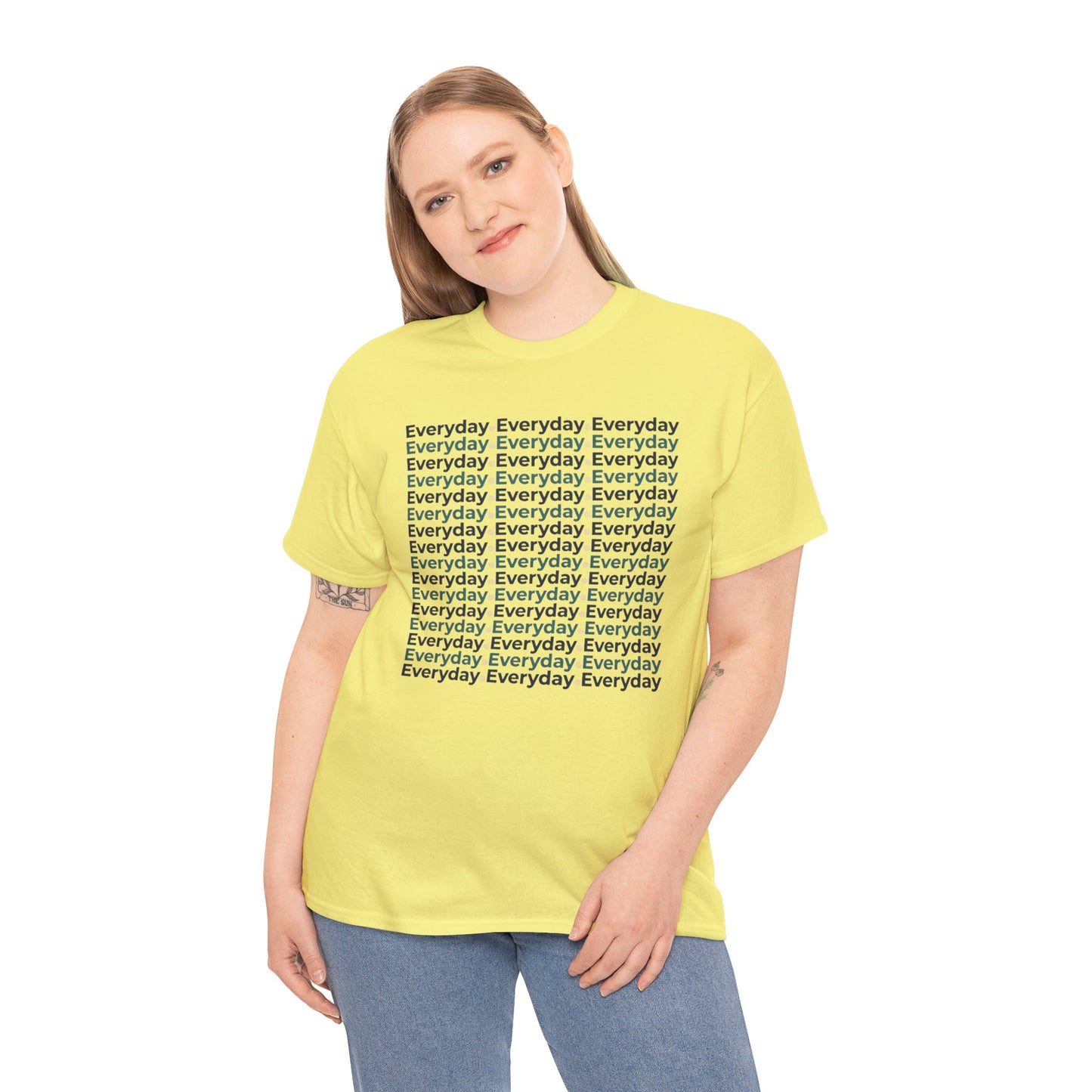 Everyday RepeatedTee — Minimalist Graphic Shirt