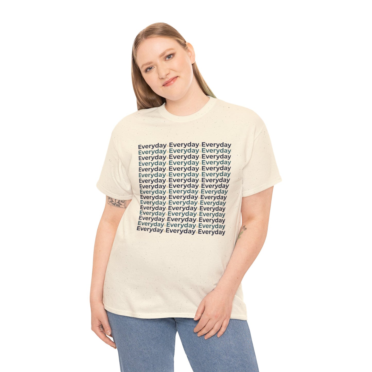 Everyday RepeatedTee — Minimalist Graphic Shirt