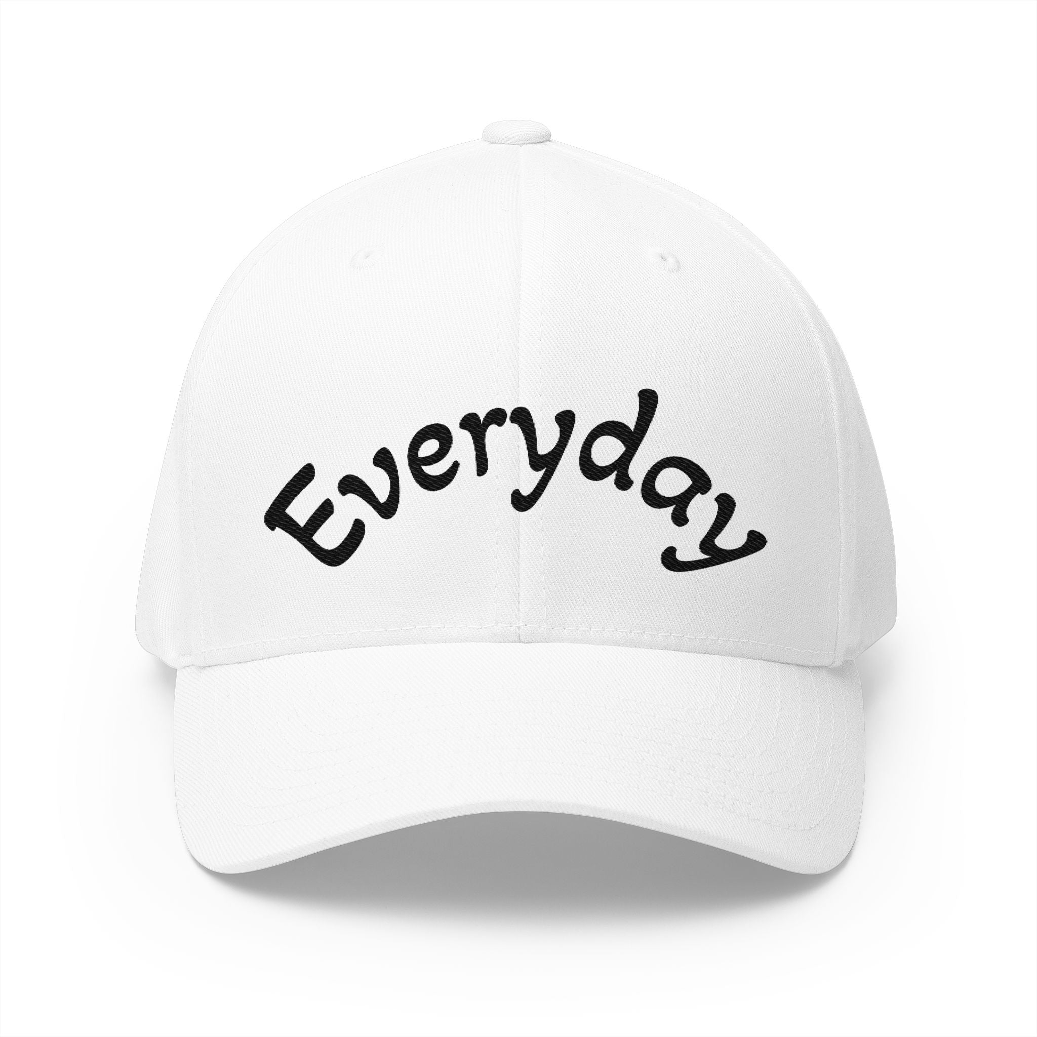 Everyday Embroidered Cap — Classic Curved-Brim Hat