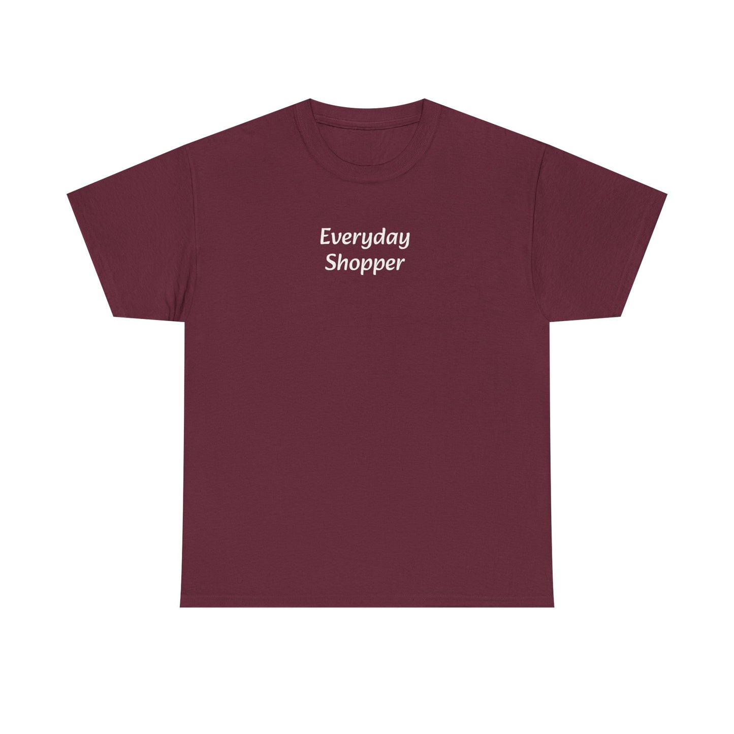 Everyday Shopper T‑Shirt — Minimalist Casual Tee for Retail Lovers