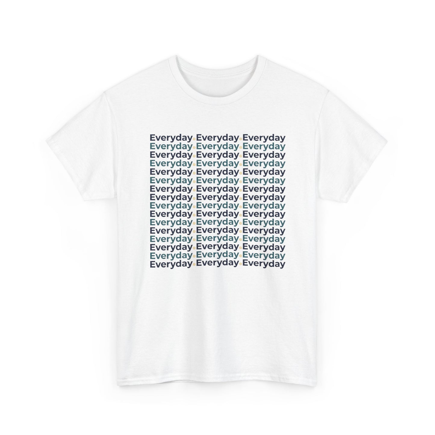 Everyday RepeatedTee — Minimalist Graphic Shirt
