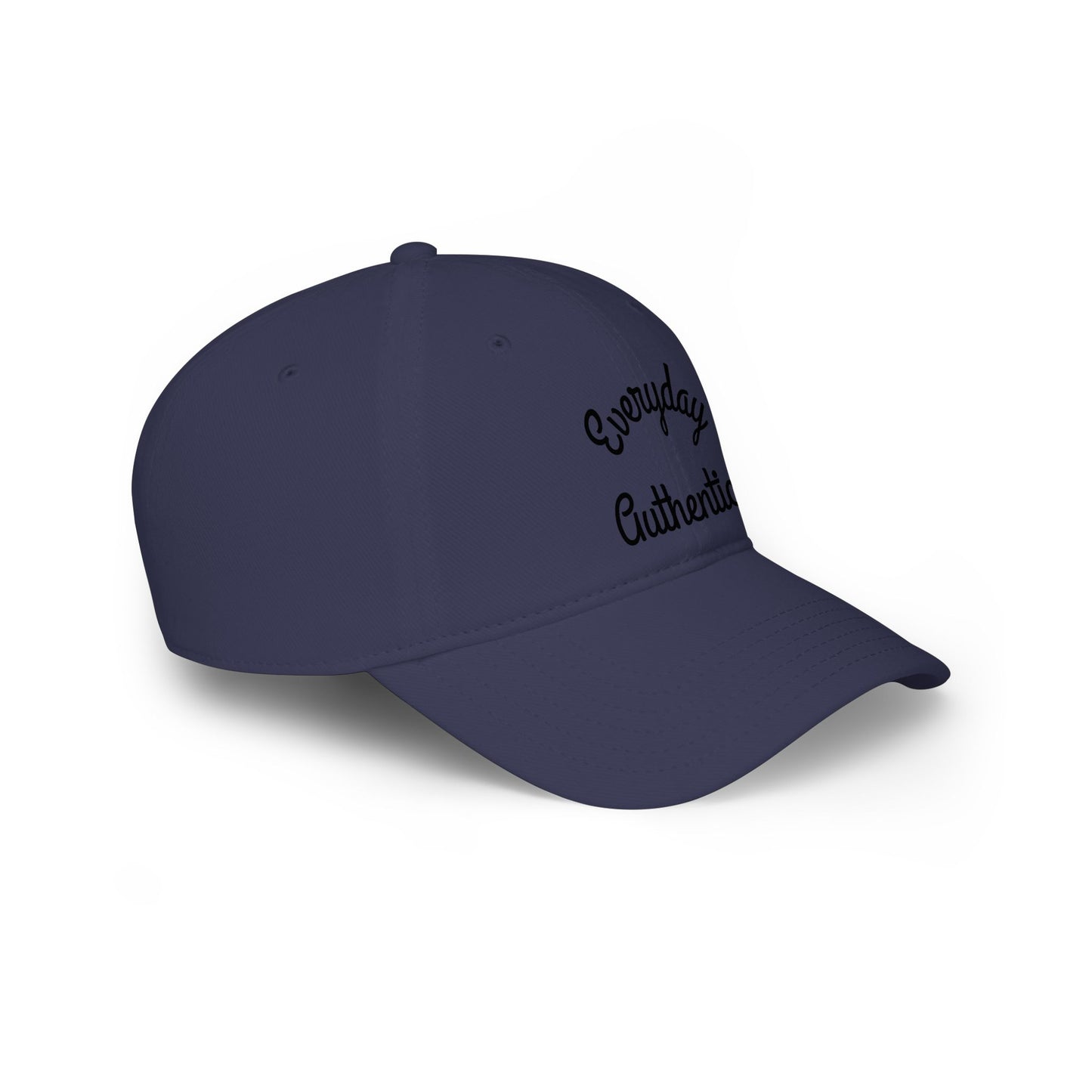 Everyday Embroidered Baseball Cap — Casual Low-Profile Dad Hat