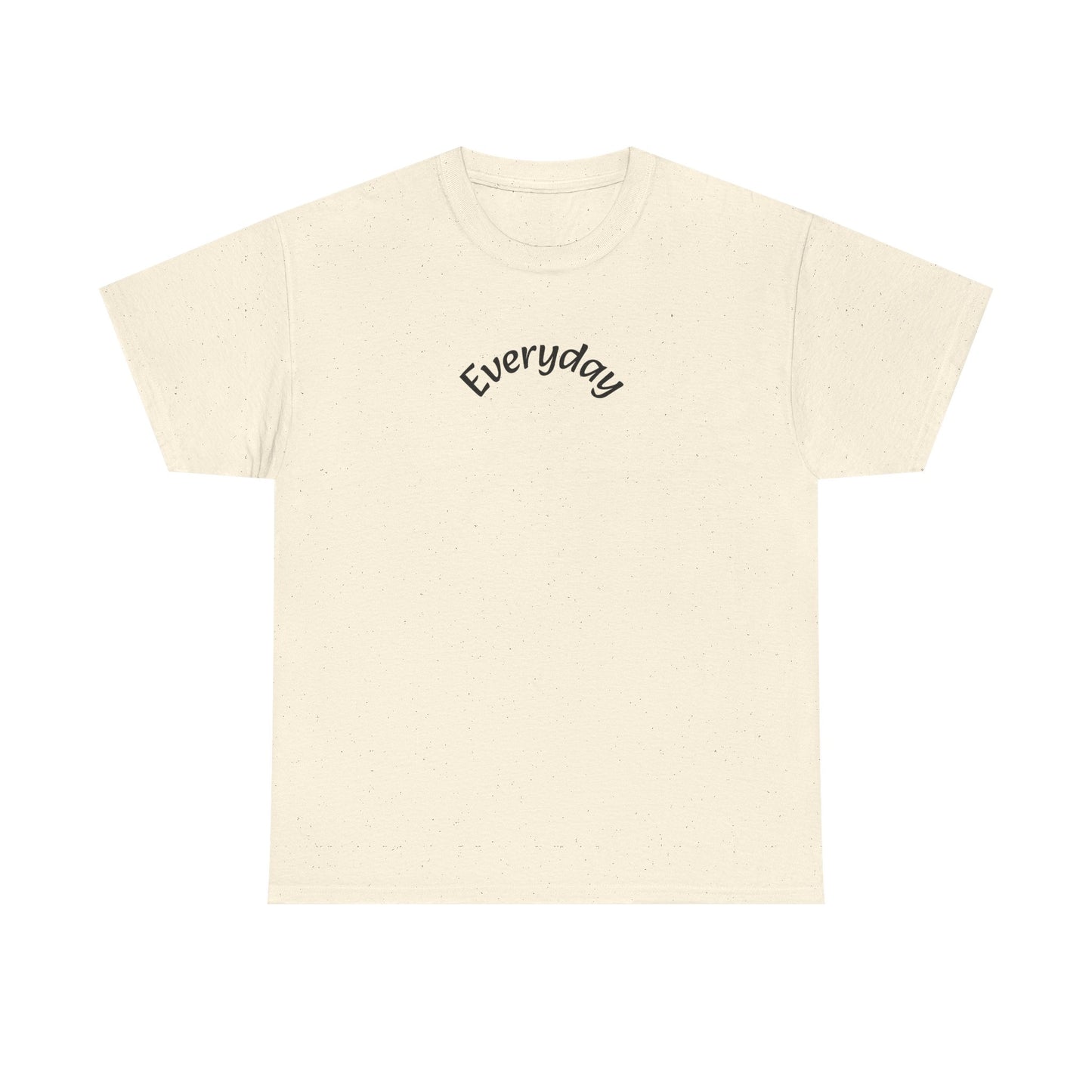 Everyday Graphic Tee - Minimal Script Text T-Shirt