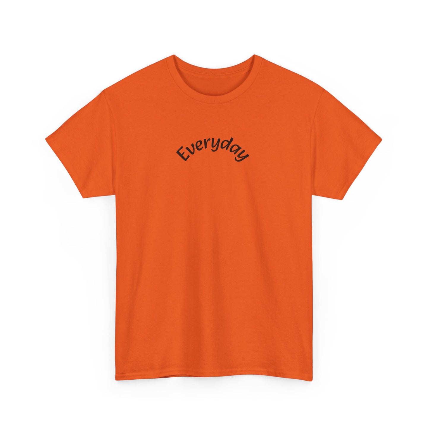 Everyday Graphic Tee - Minimal Script Text T-Shirt